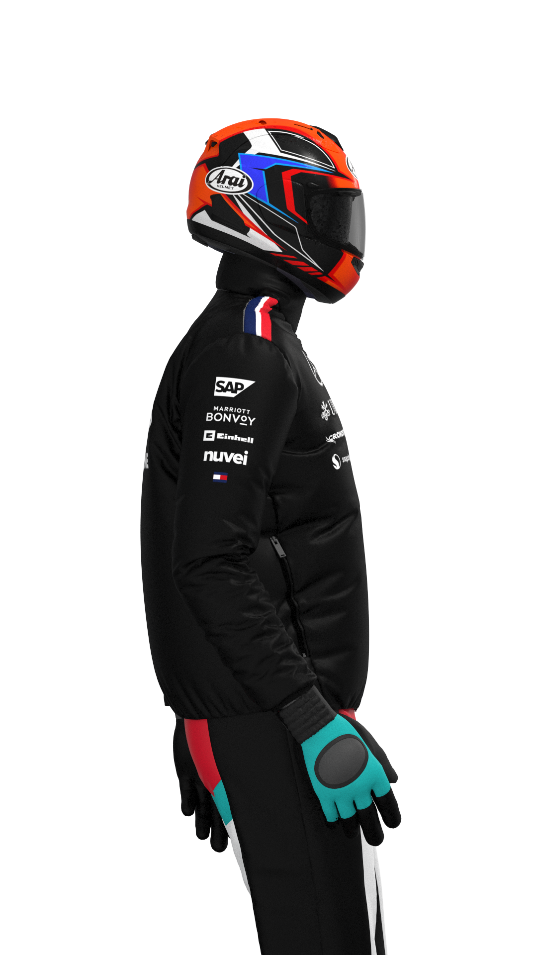 Mercedes F1 Jacket - Team 2024 - Black