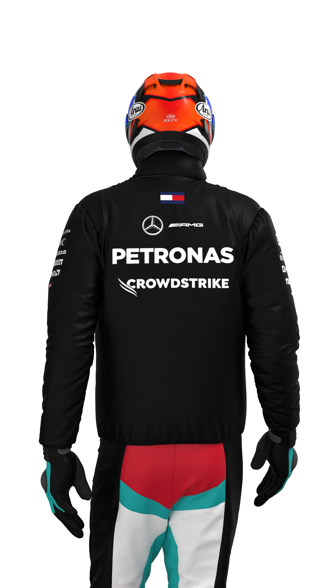 Mercedes F1 Jacket - Team 2024 - Black