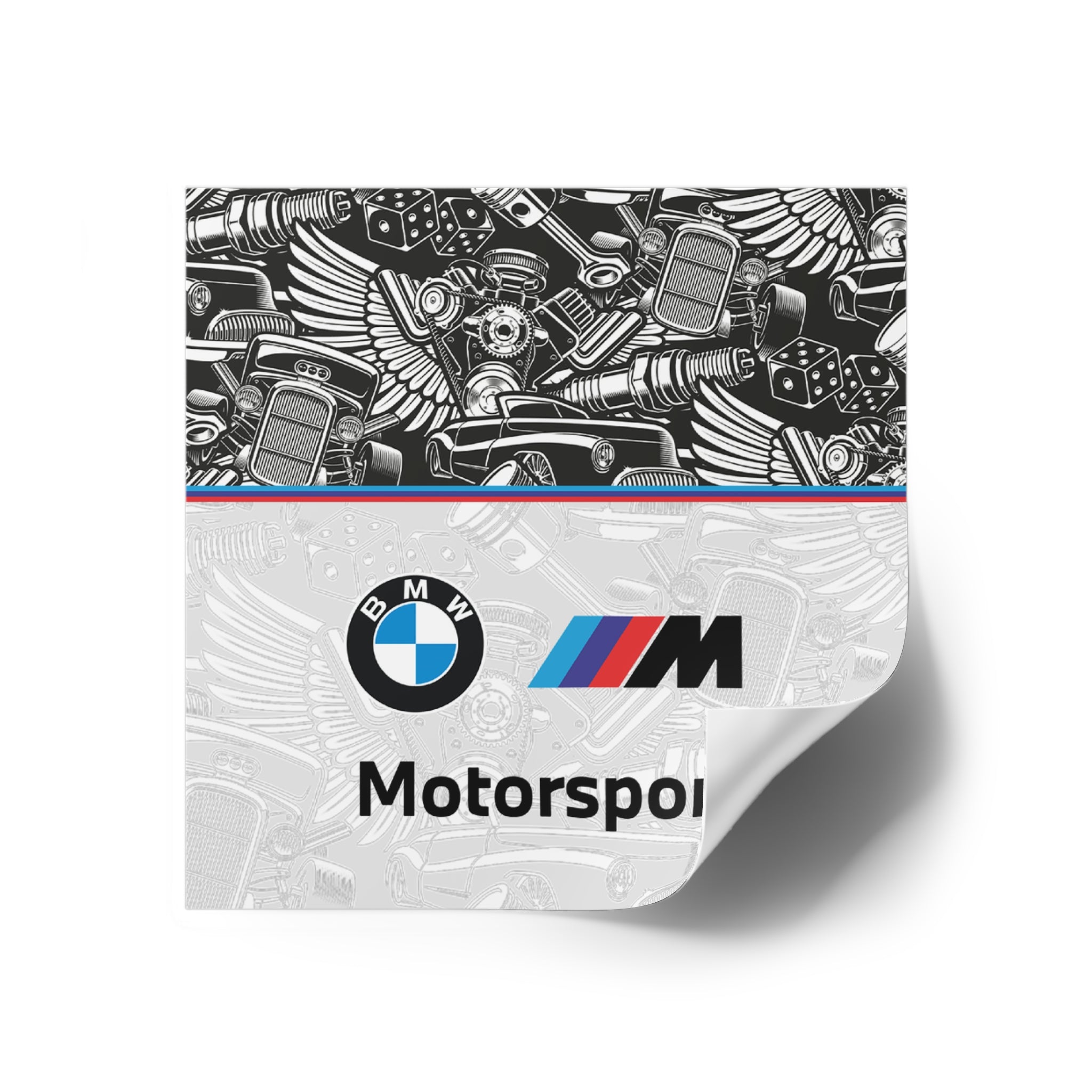 BMW Square Stickers - 01BSTR011