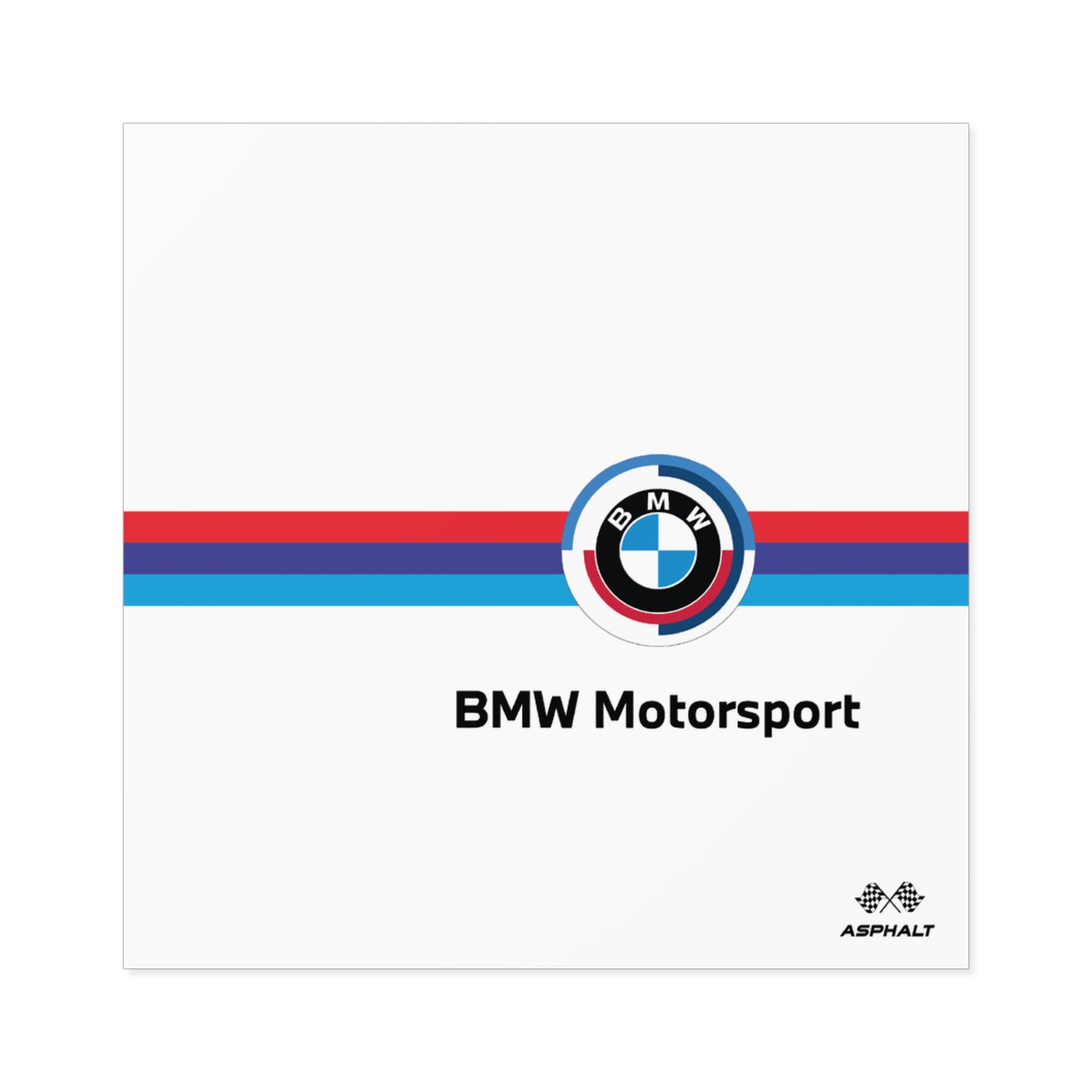 BMW Square Stickers - 01BSTR018