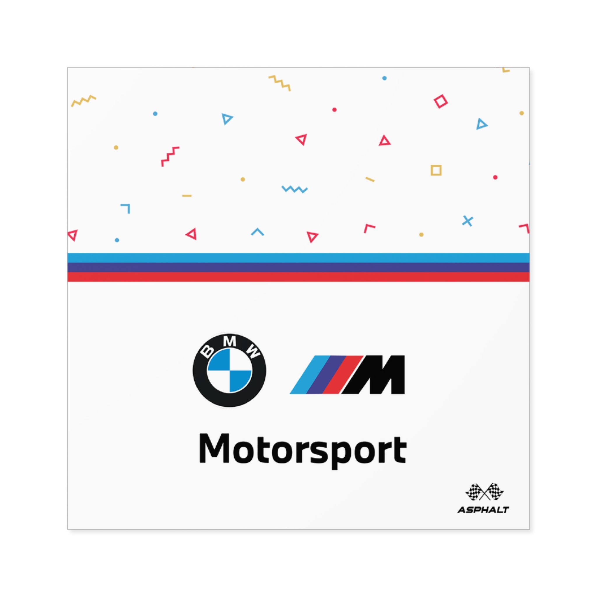 BMW Square Stickers - 01BSTR03