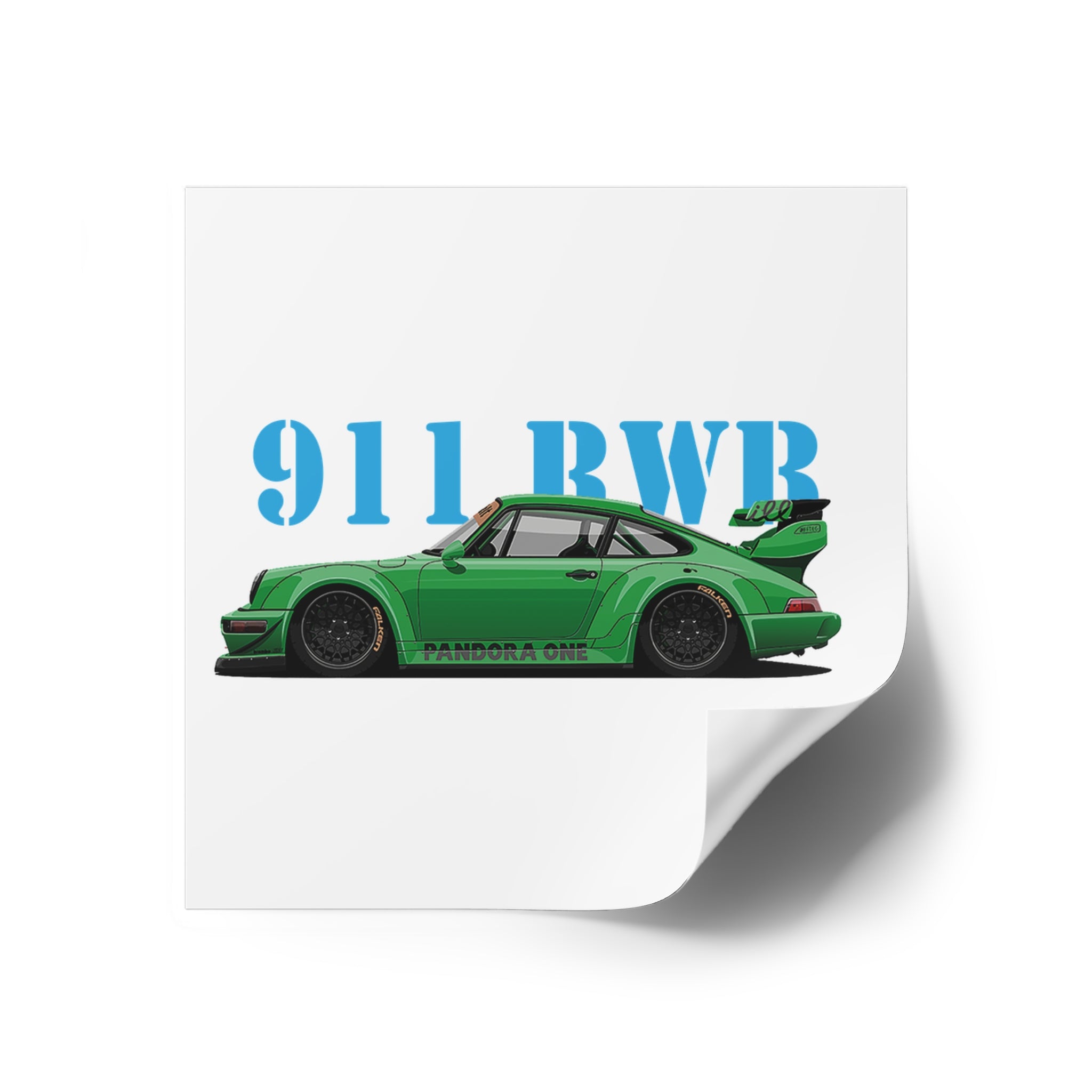 Porsche 911 - 04 Stickers