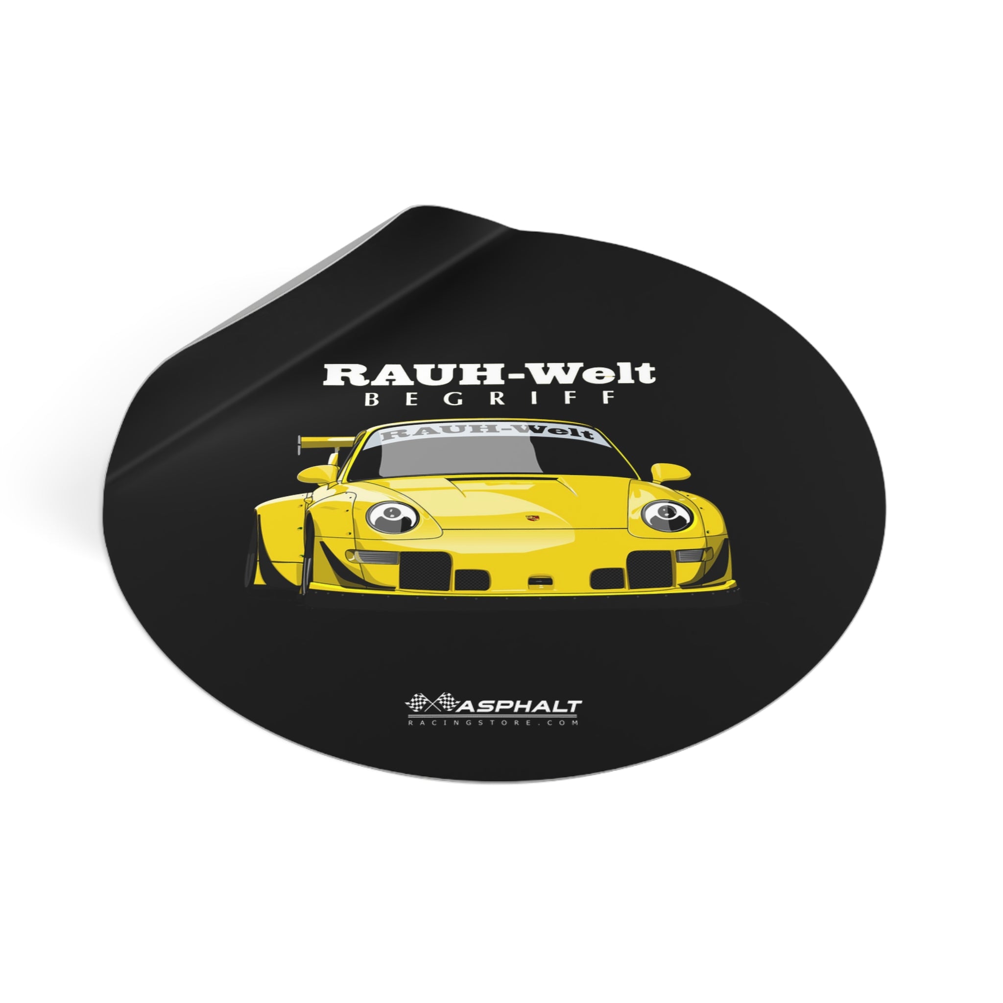 Porsche 911 RAUH - Welt - 06 R Stickers