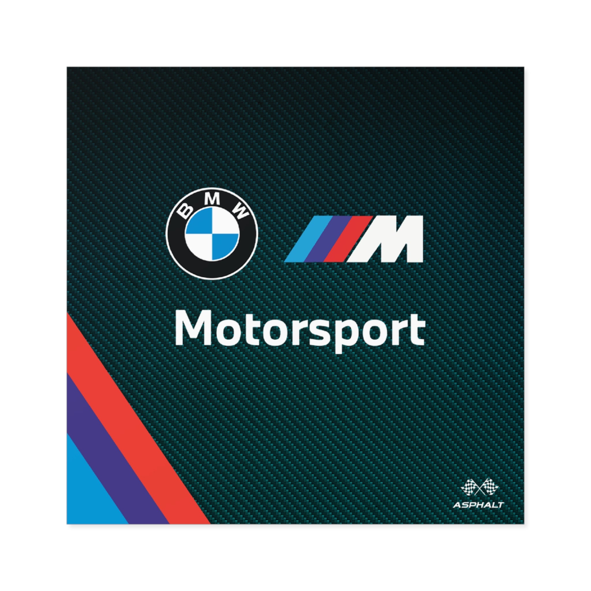 BMW Square Stickers - 01BSTR06