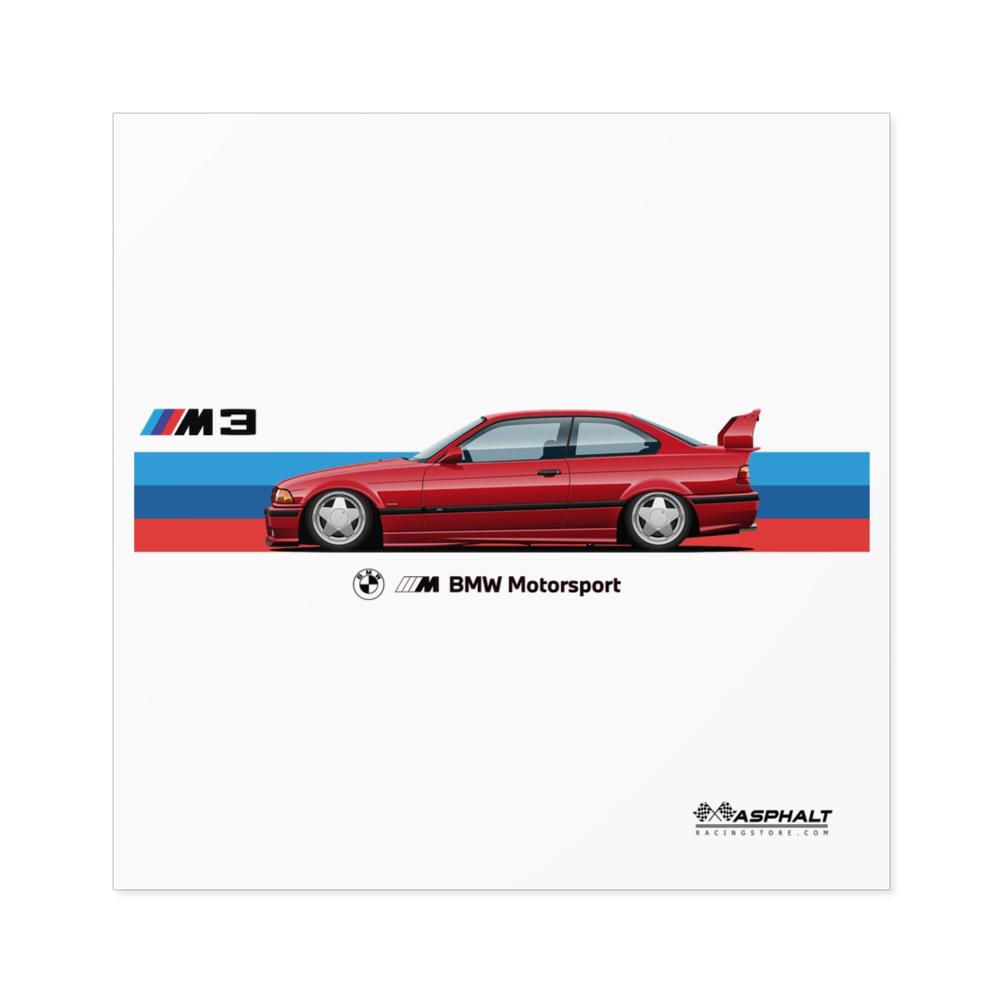 BMW E 36 - 01 Stickers