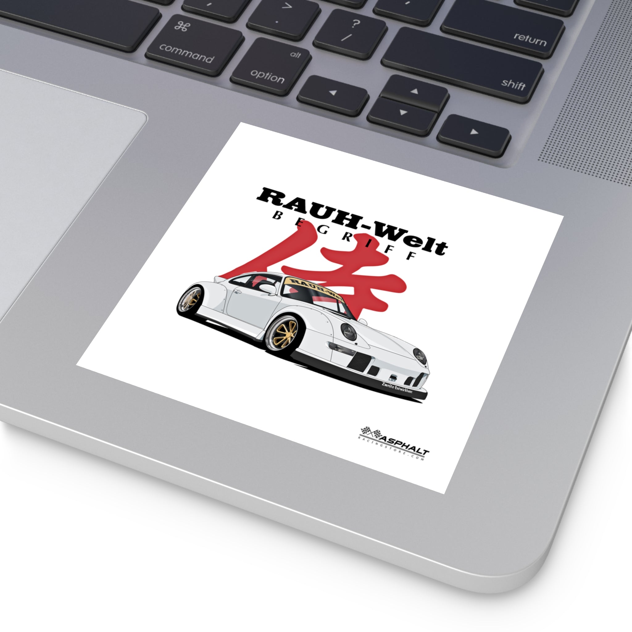 Porsche 911 RAUH - Welt - 03 Stickers