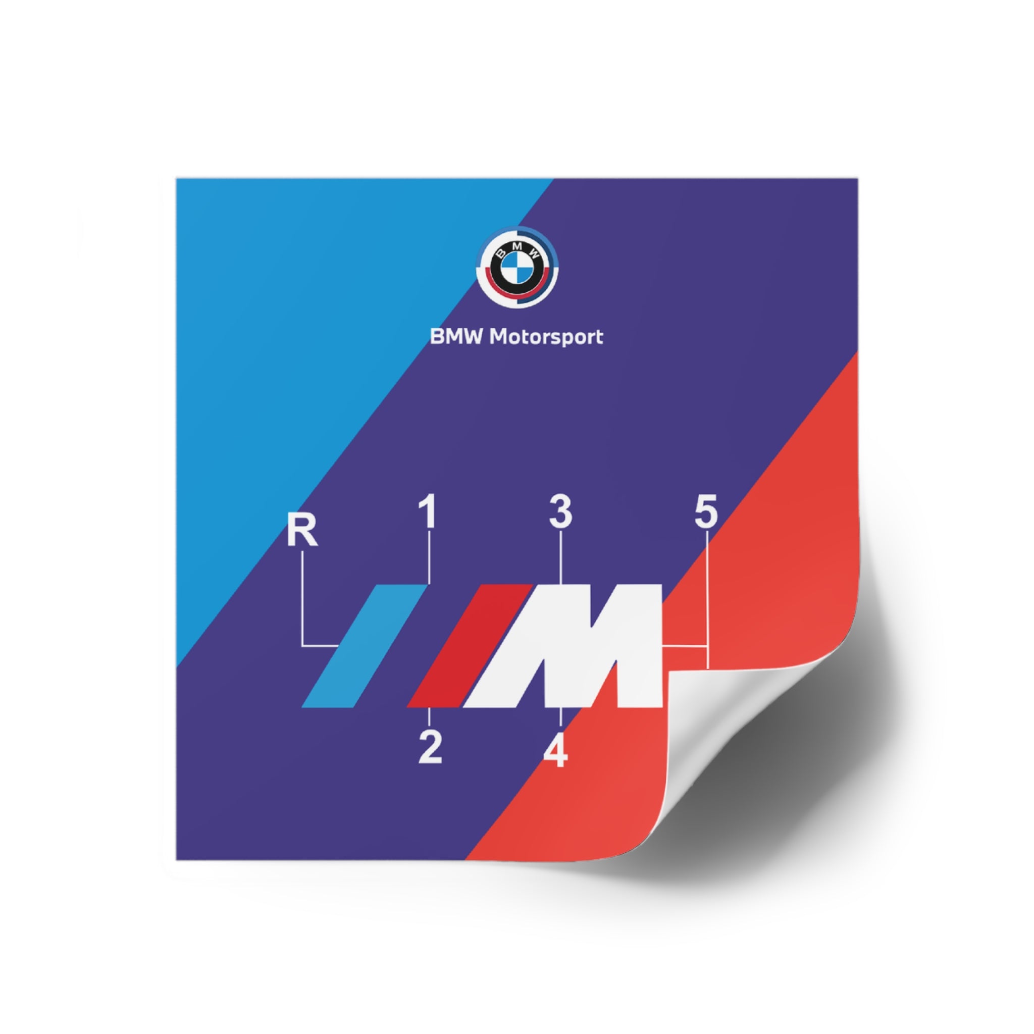 BMW Square Stickers - 01BSTR010