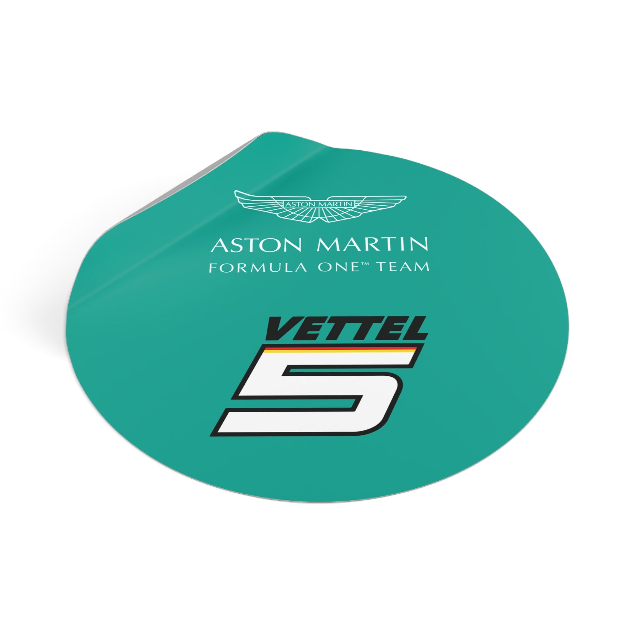 Aston Martin Round Stickers - 03ASTC04