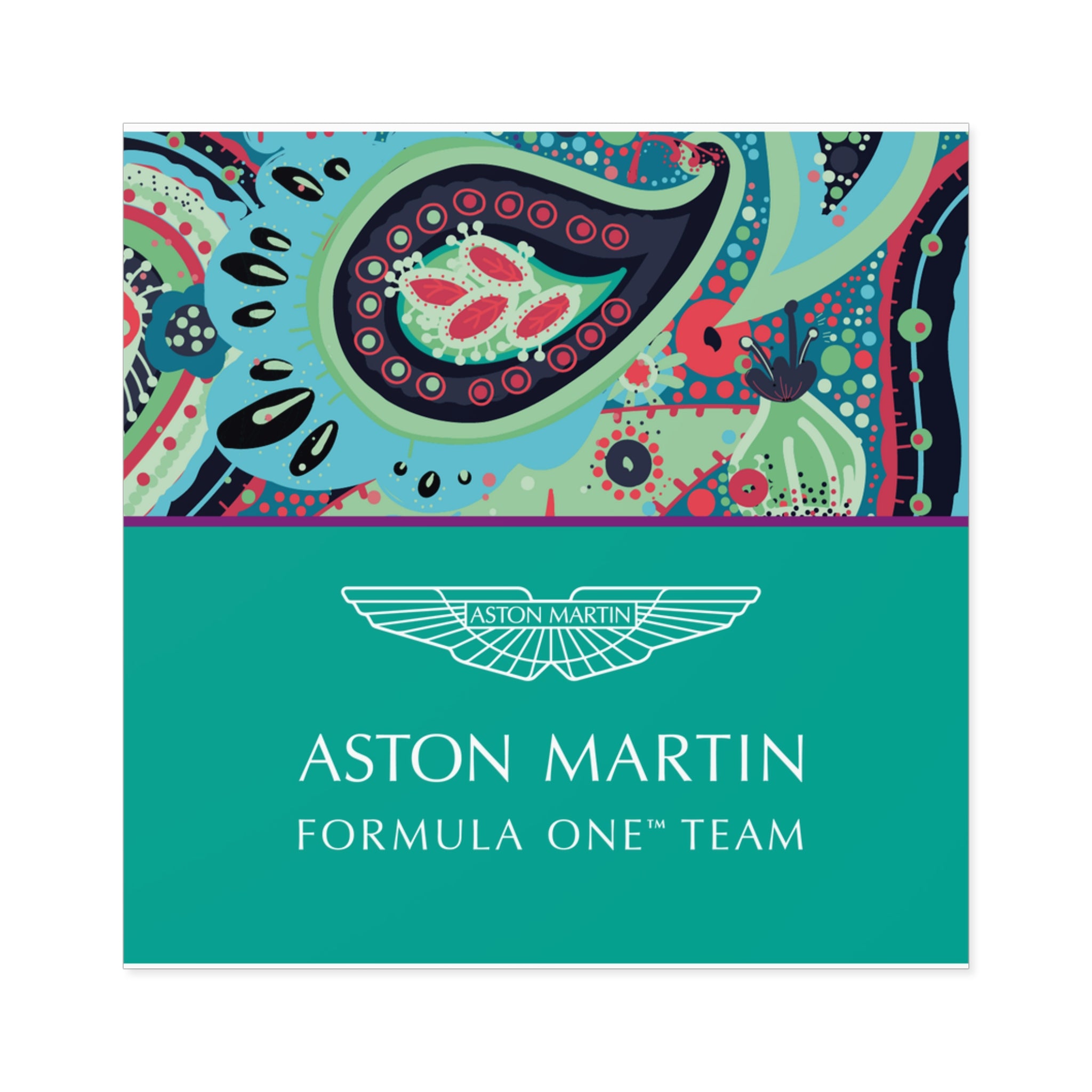 Aston Martin Square Stickers - 03ASTR01