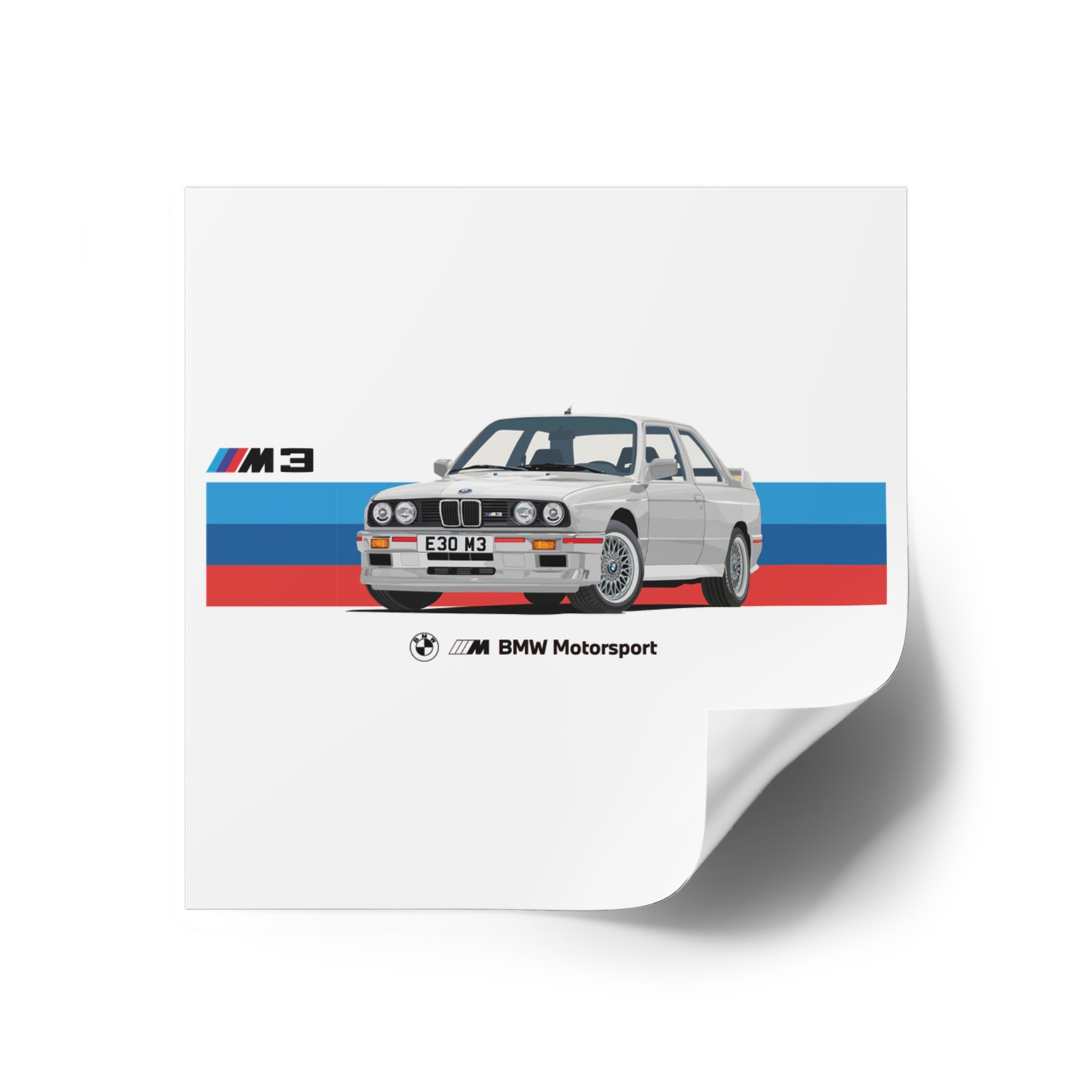 BMW E 30 - 03 Stickers