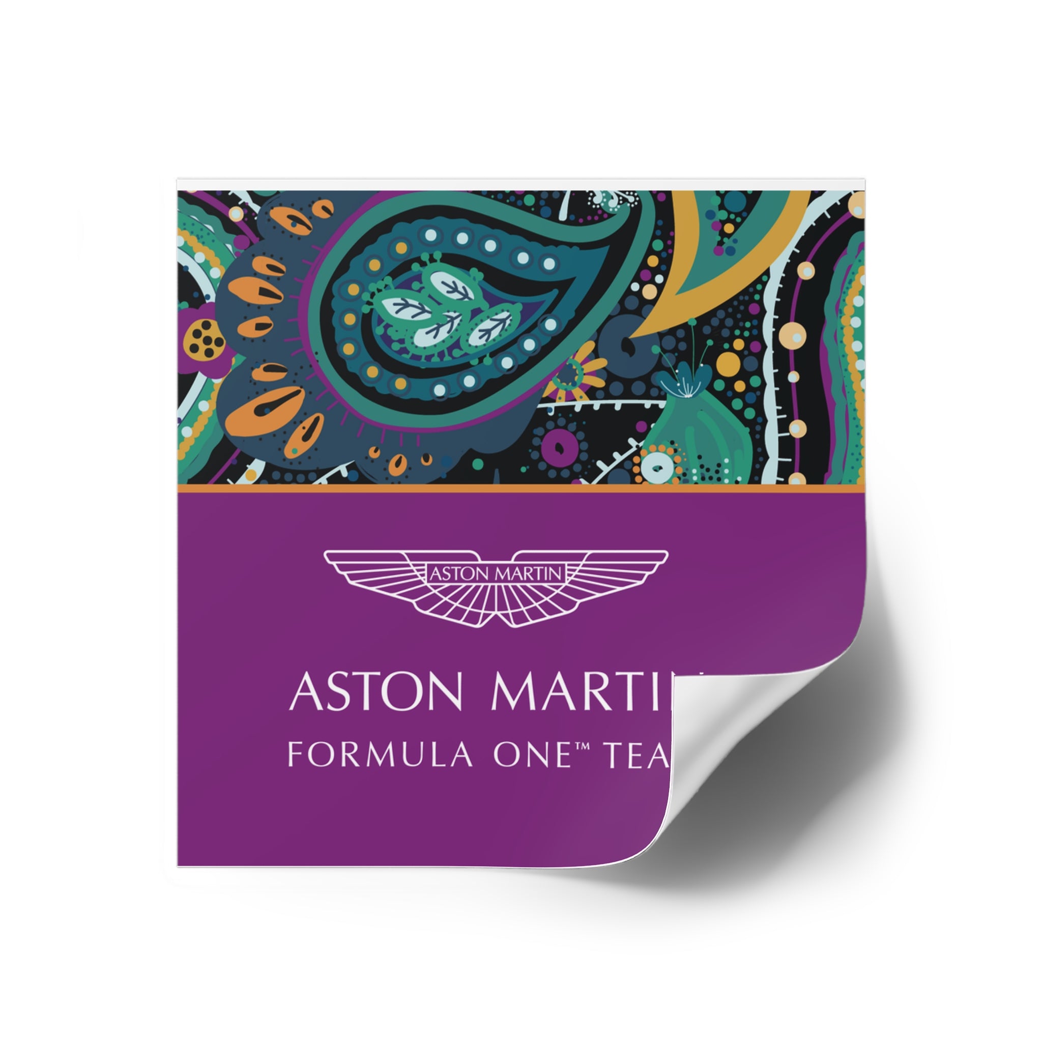 Aston Martin Square Stickers - 03ASTR02