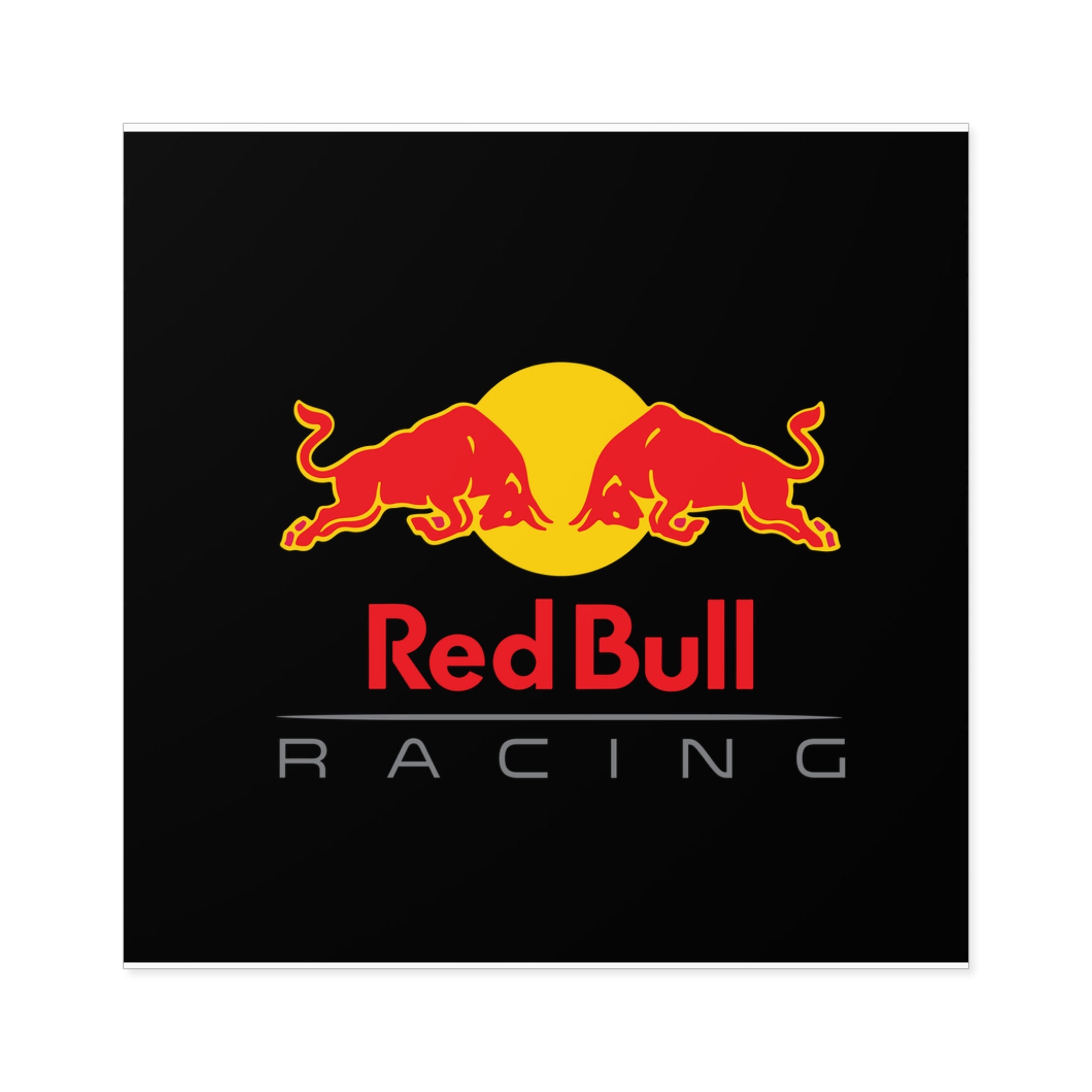 Red Bull Square Stickers - 0FRSTR07