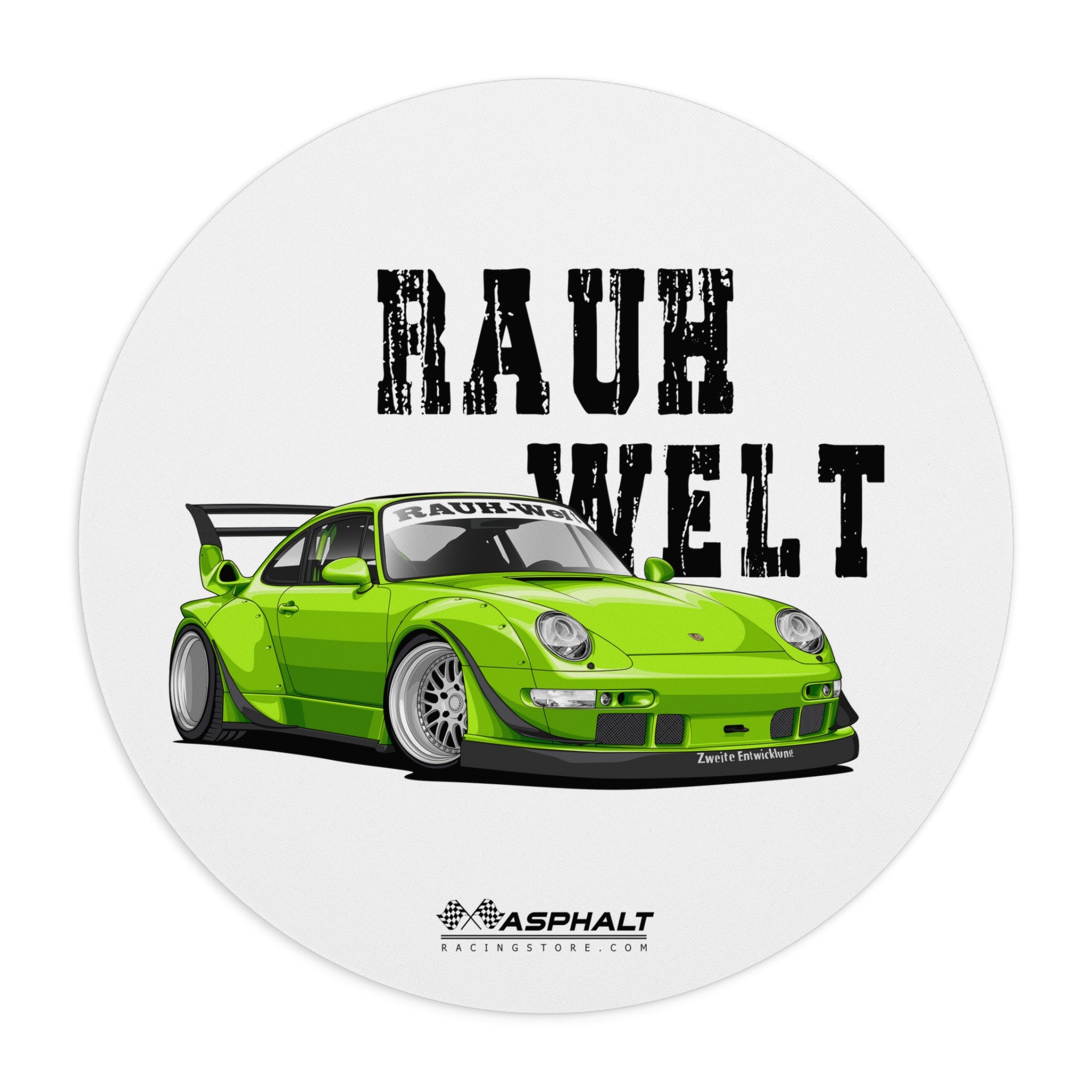 Porsche 911 RAUH - Welt - 02 Mouse Pad