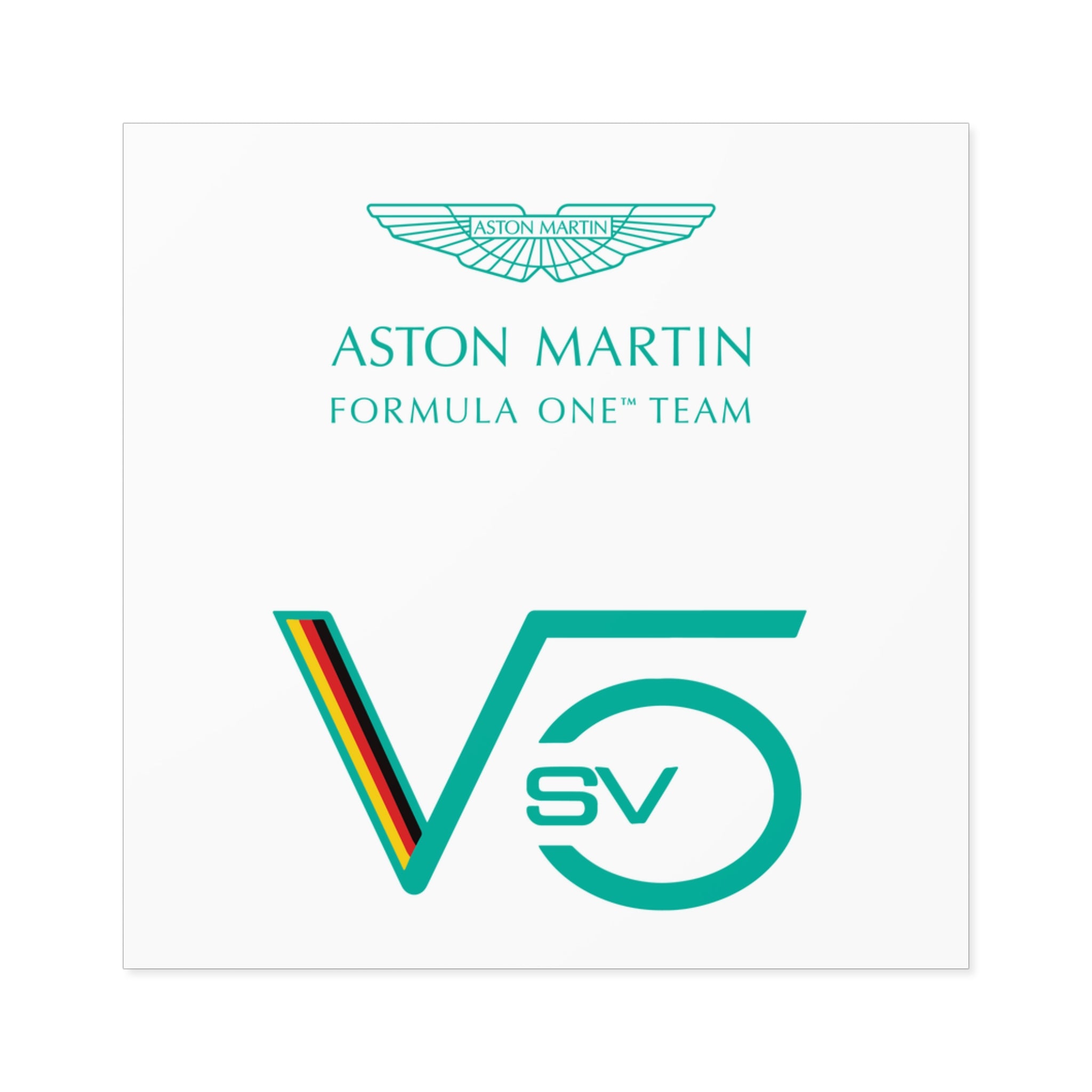 Aston Martin Square Stickers - 03ASTR03