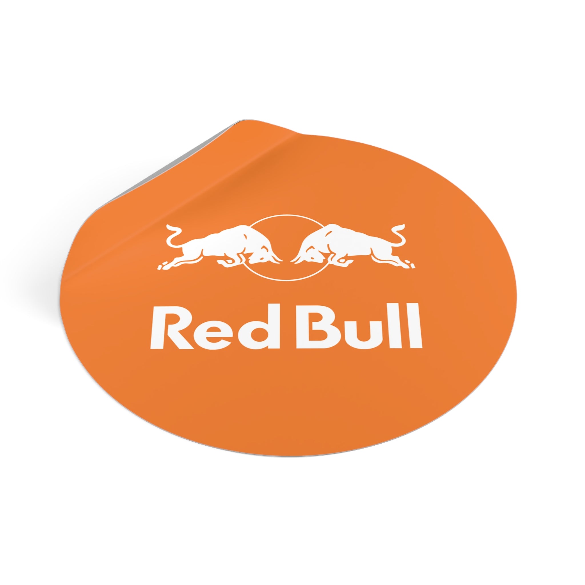 Red Bull Round Stickers - 0FRSTC08