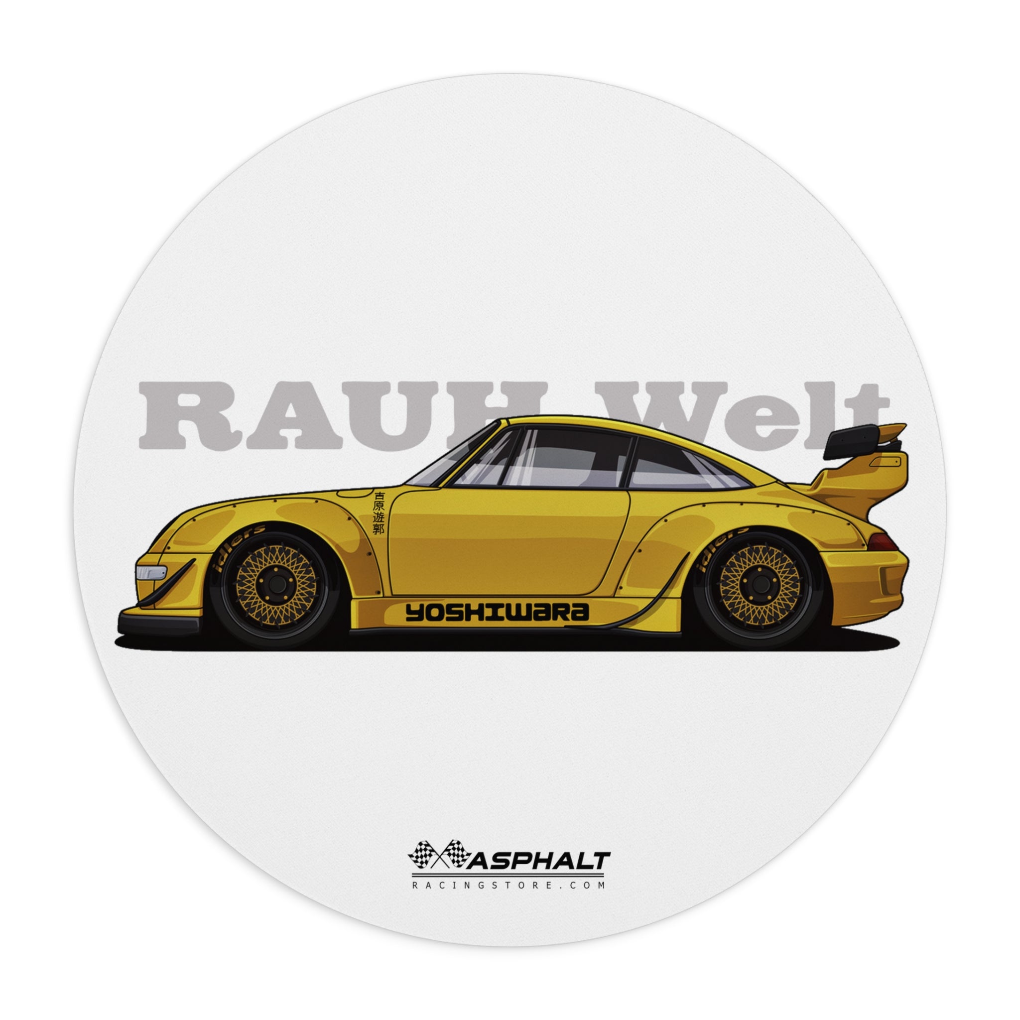 Porsche 911 RAUH - Welt - 05 Mouse Pad