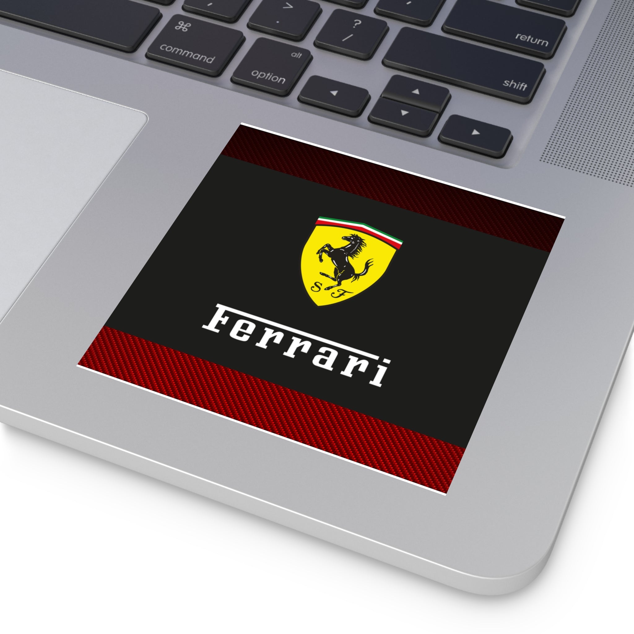 Ferrari Square Stickers - 02FSTR06