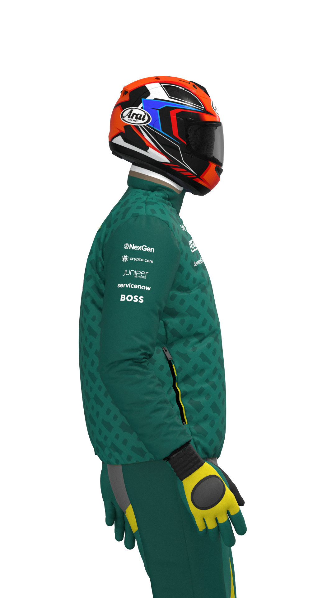 Aston Martin F1 Jacket - Team 2024 - Olive