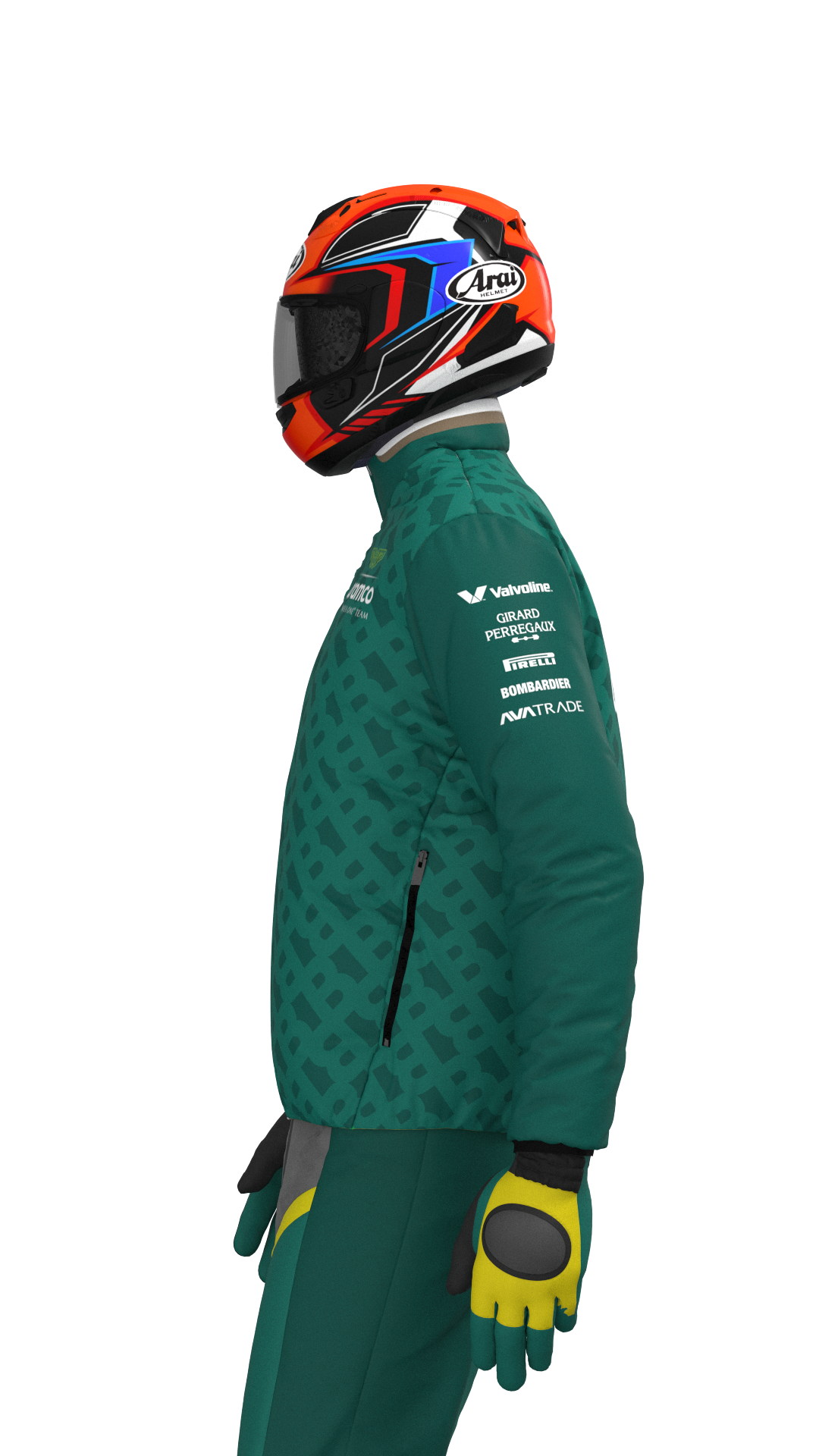 Aston Martin F1 Jacket - Team 2024 - Olive