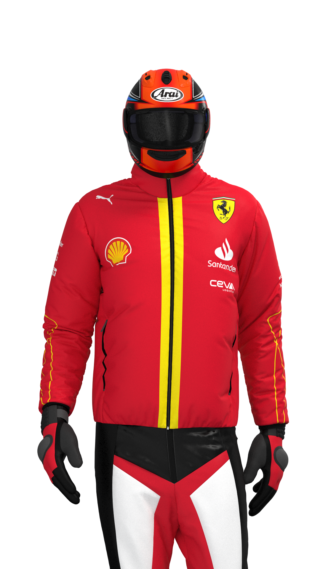 Ferrari Jacket F1 Team 2024 - Red