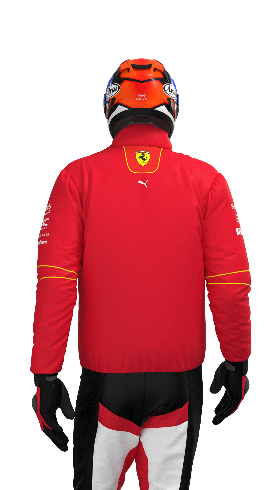 Ferrari Jacket F1 Team 2024 - Red