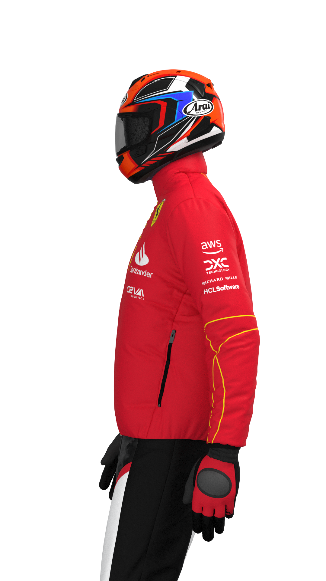 Ferrari Jacket F1 Team 2024 - Red