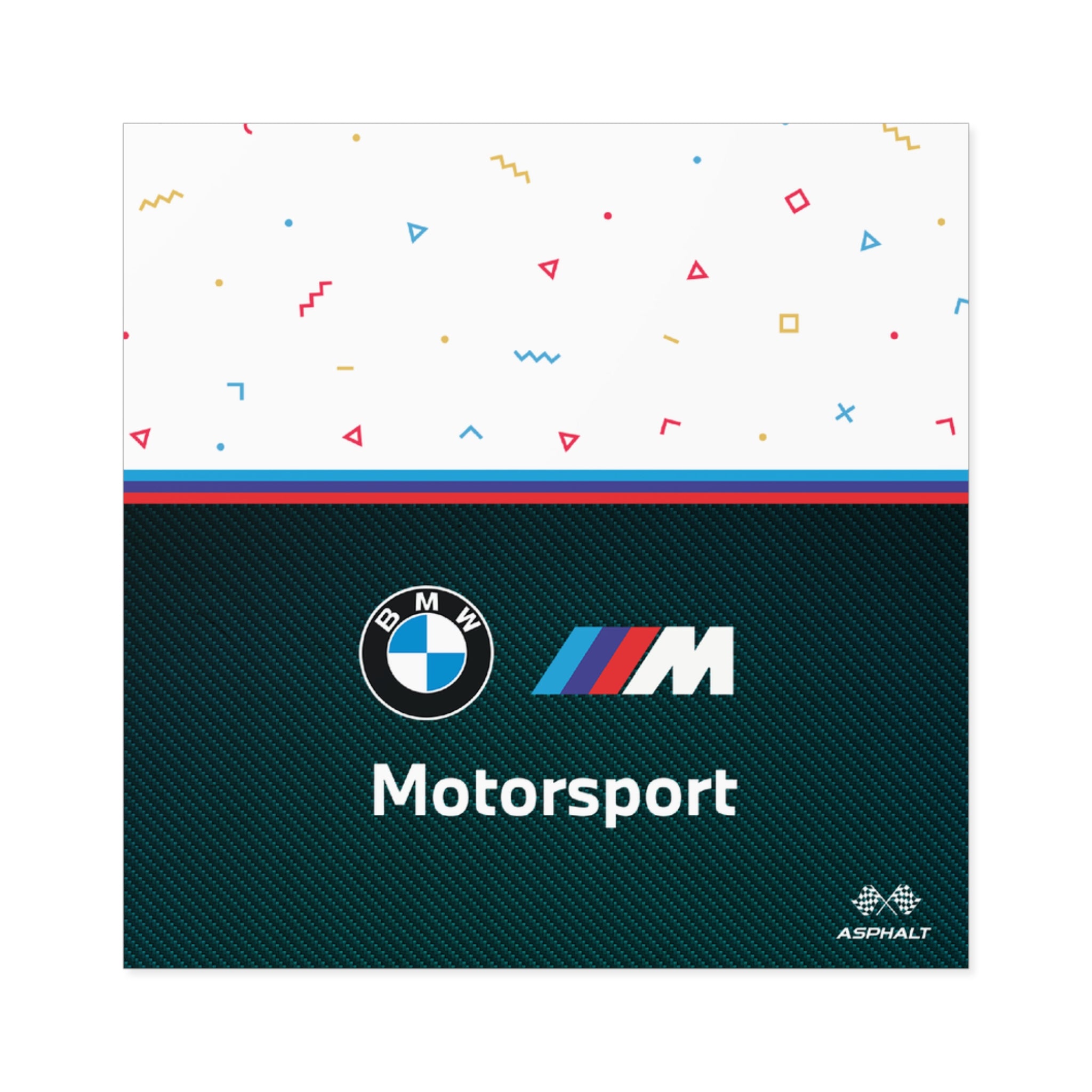 BMW Square Stickers - 01BSTR07