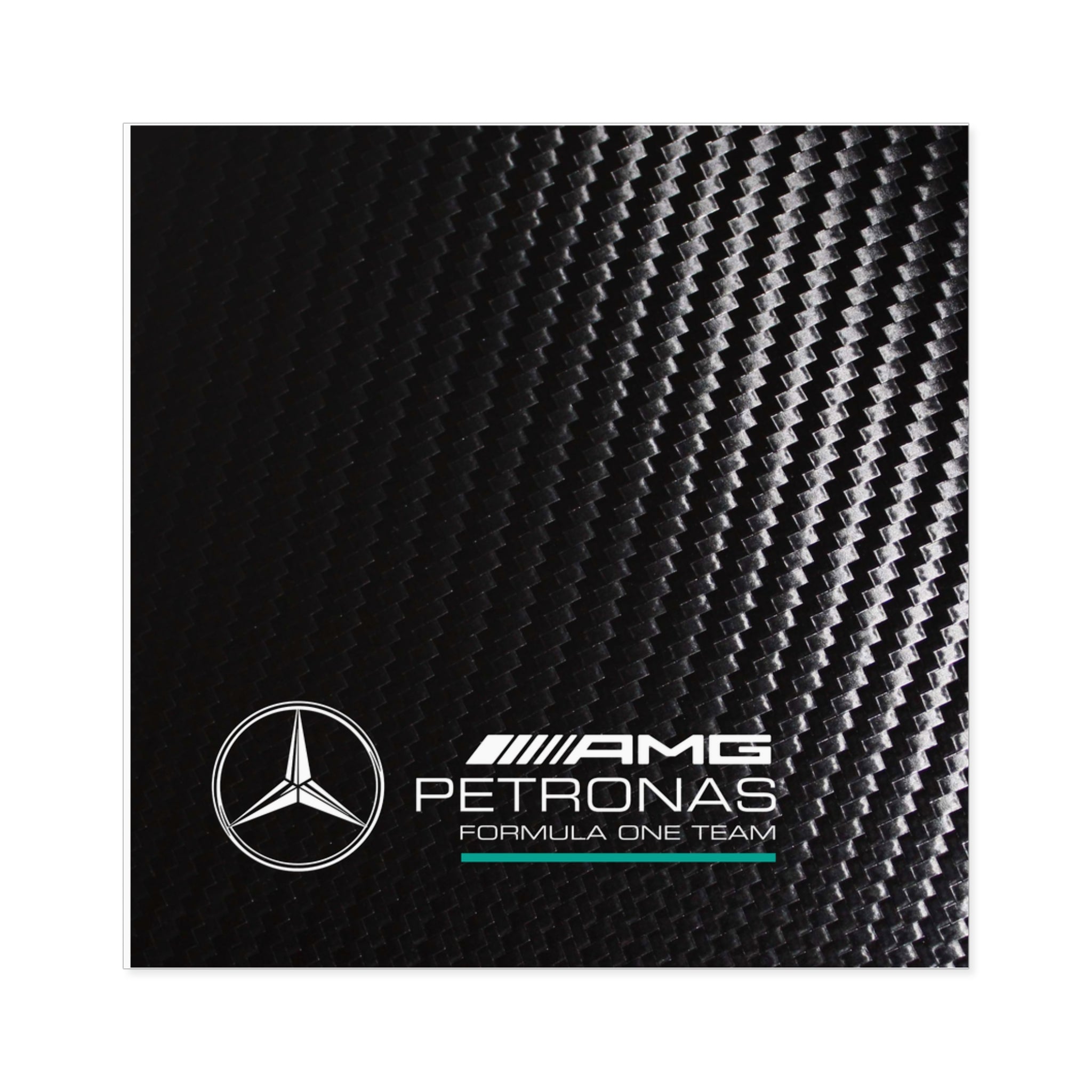 Mercedes Square Stickers - 01MSTR06