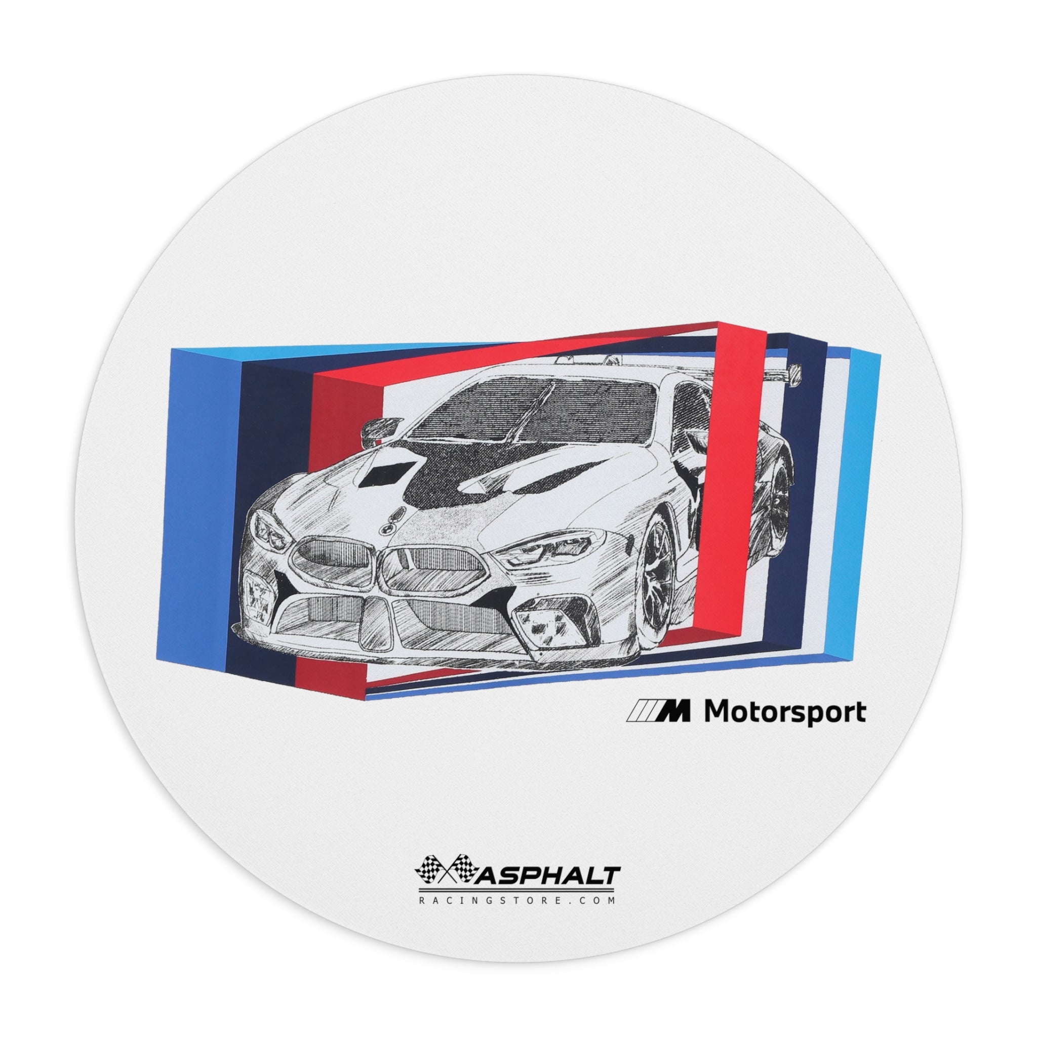 BMW M 8 - 01 Mouse Pad