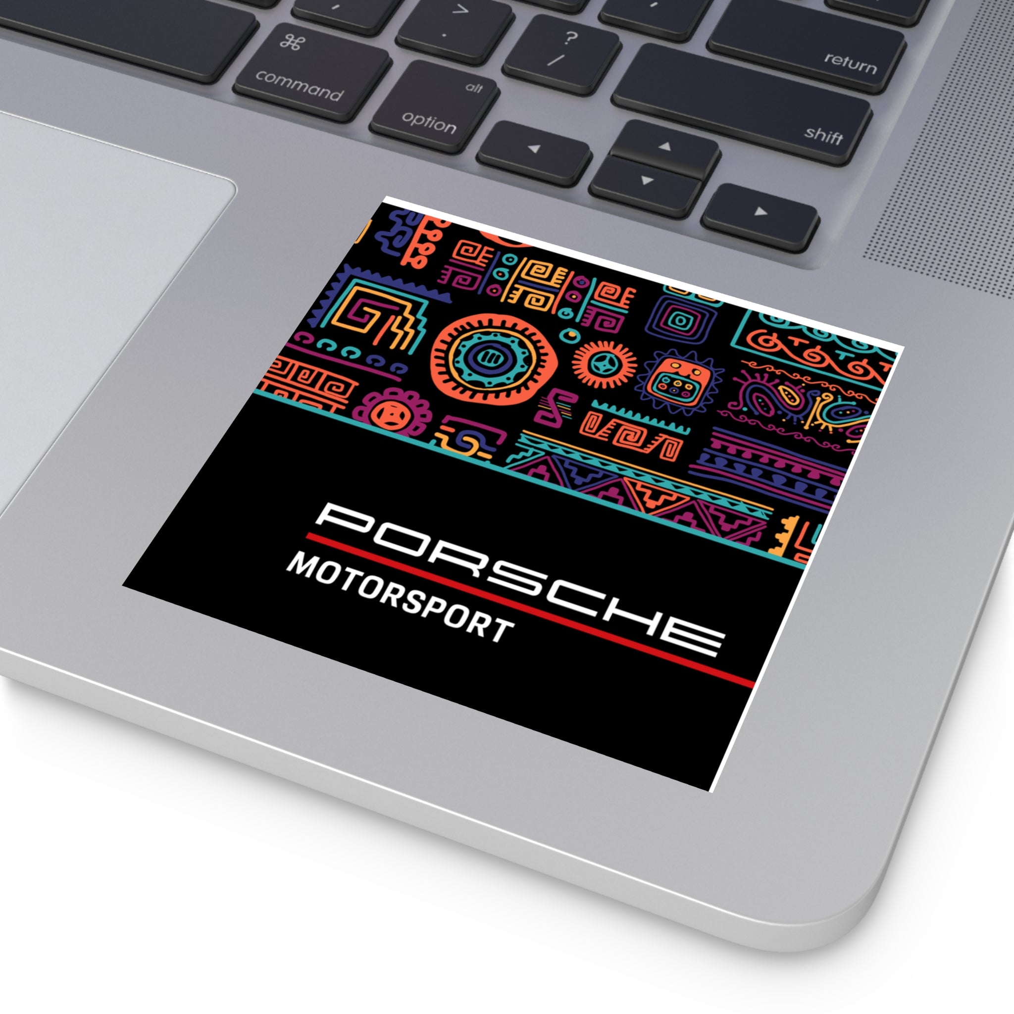 Porsche Square Stickers - 01PSTR03