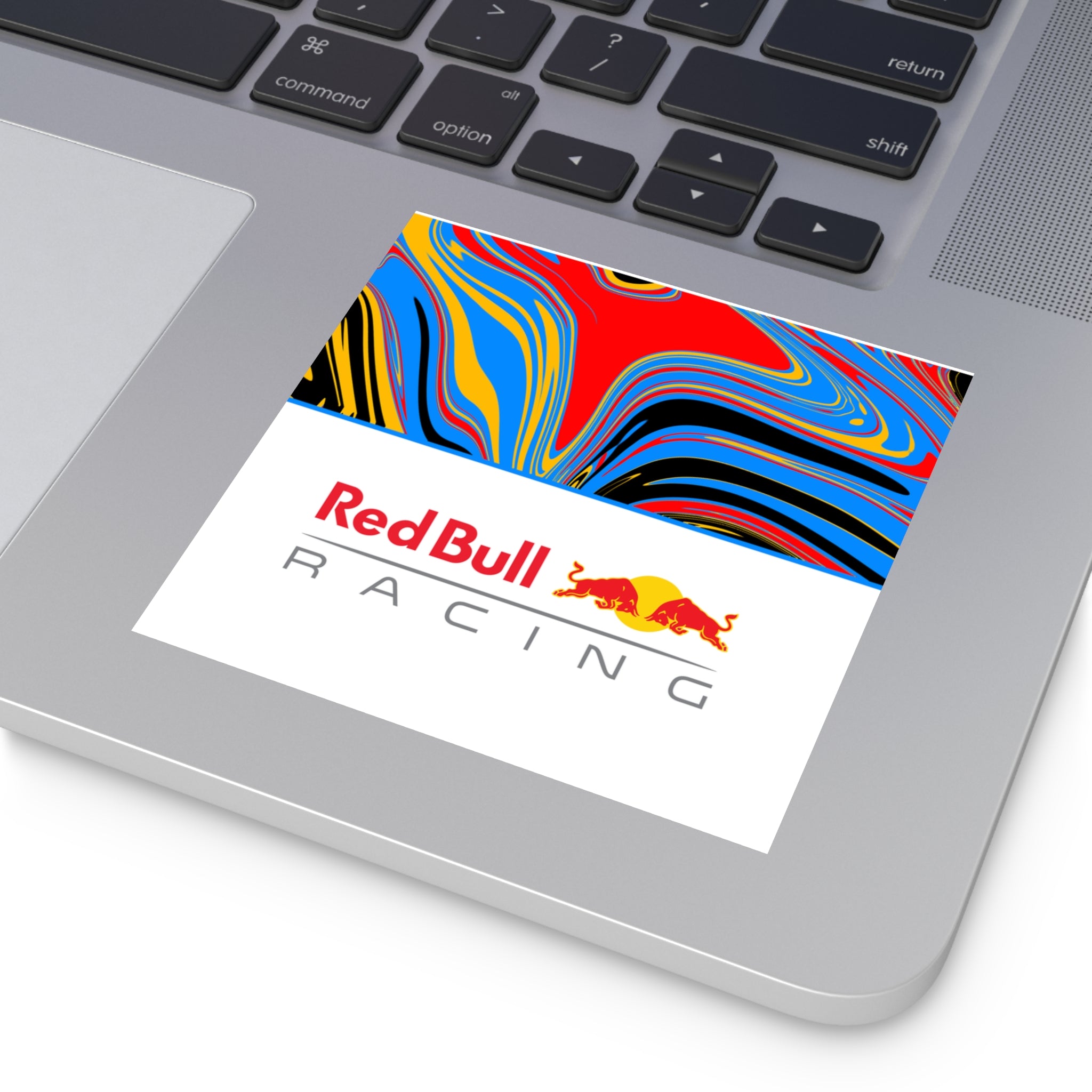 Red Bull Square Stickers - 0FRSTR02