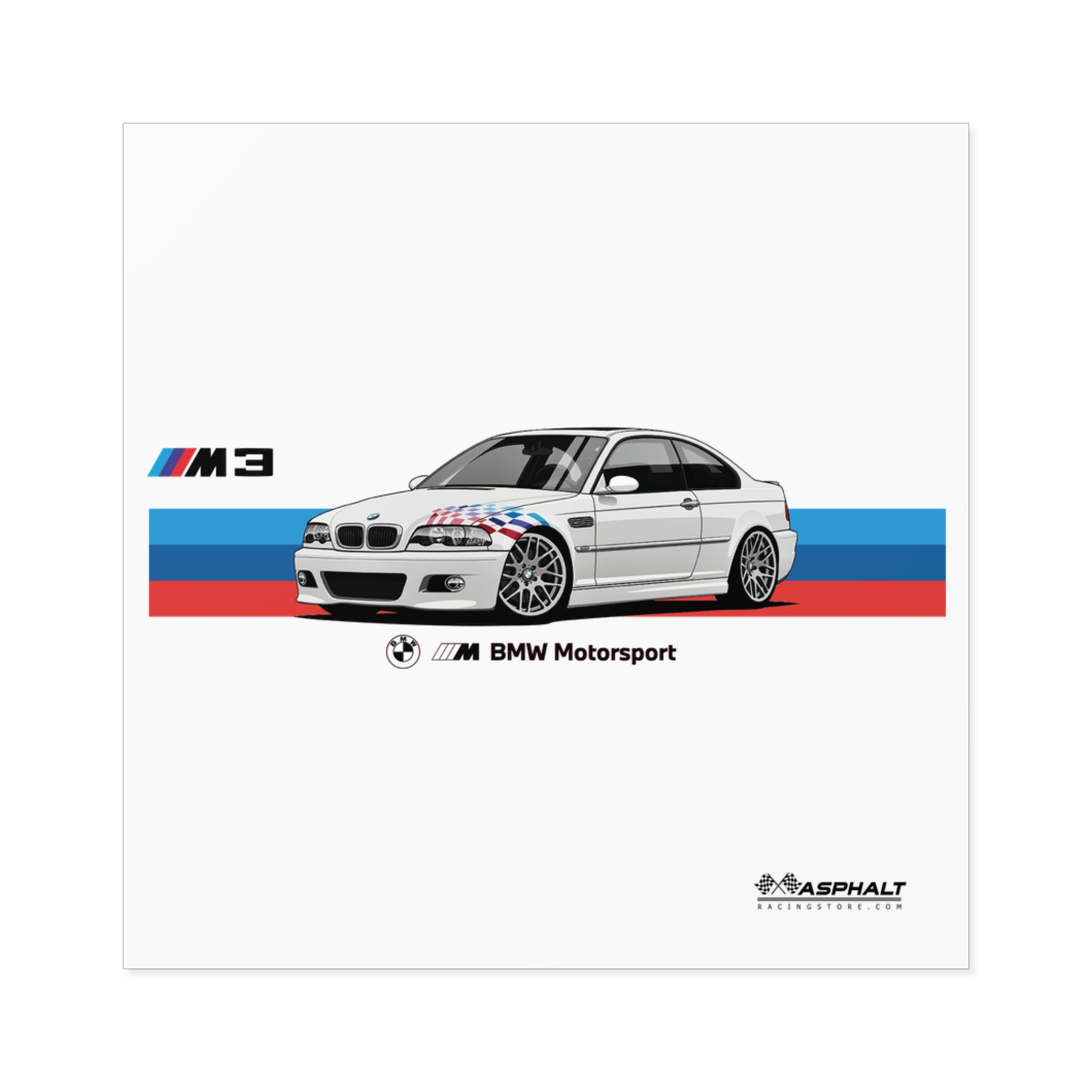 BMW E 46 - 01 Stickers