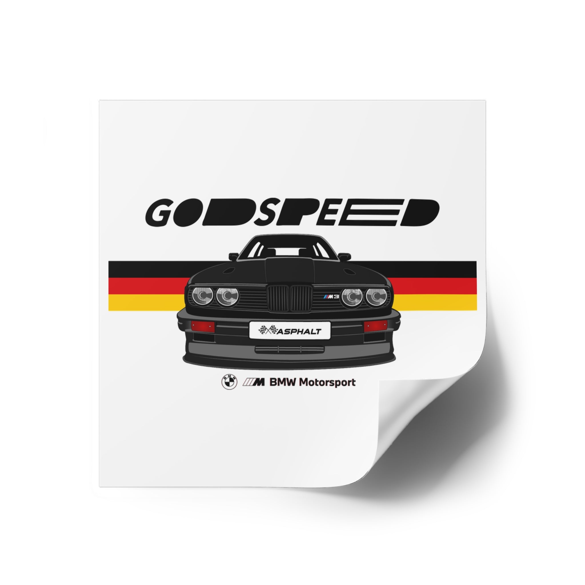 BMW E 30 - 09 Stickers