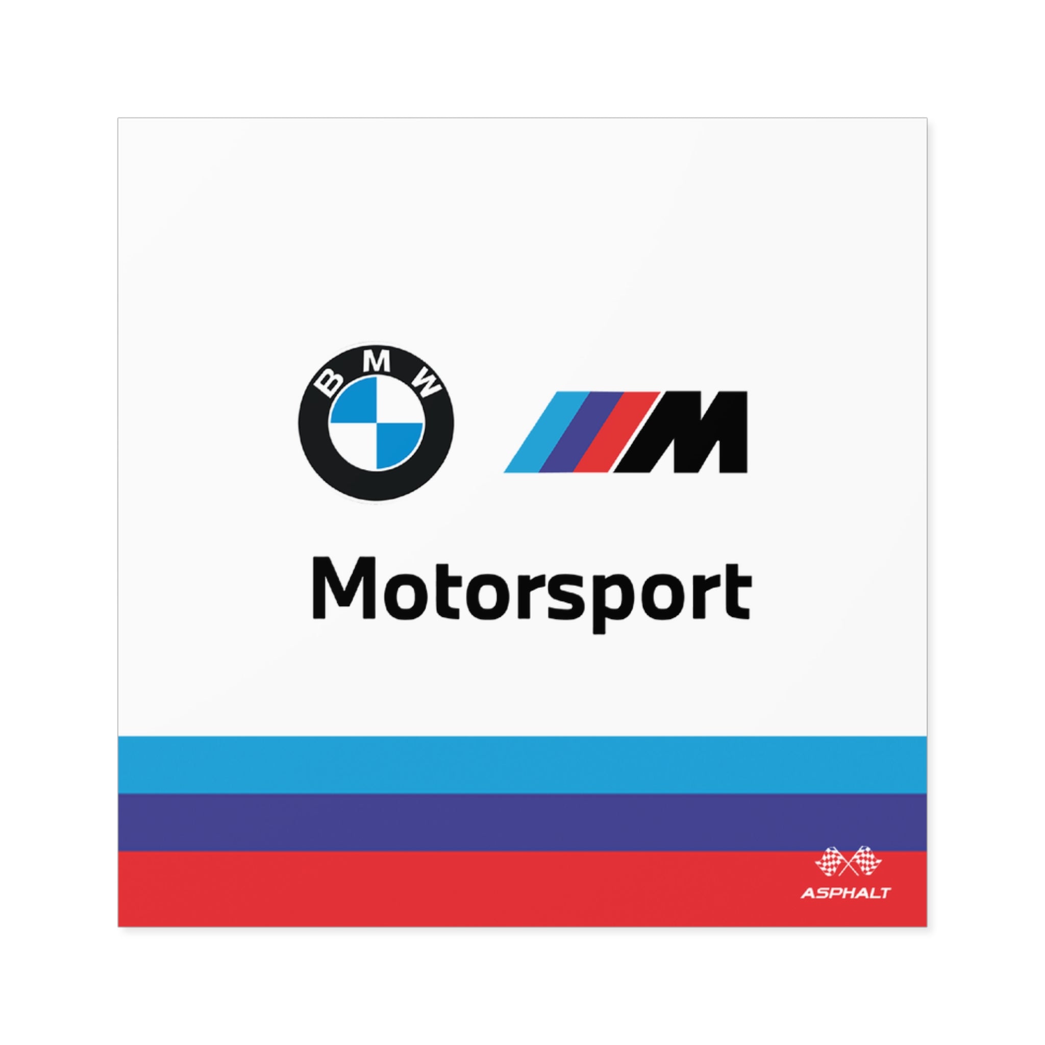 BMW Square Stickers - 01BSTR015