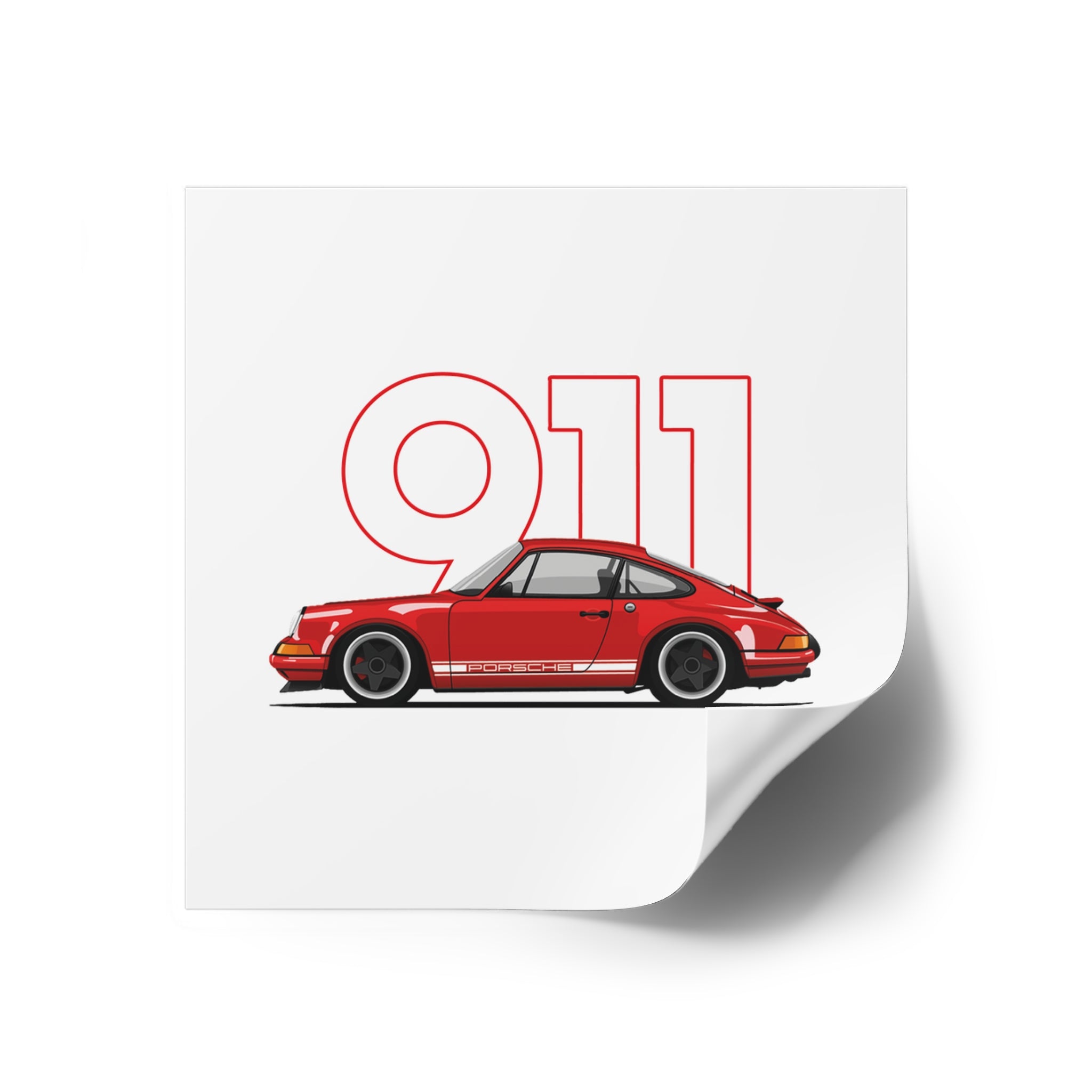 Porsche 911-02 Stickers