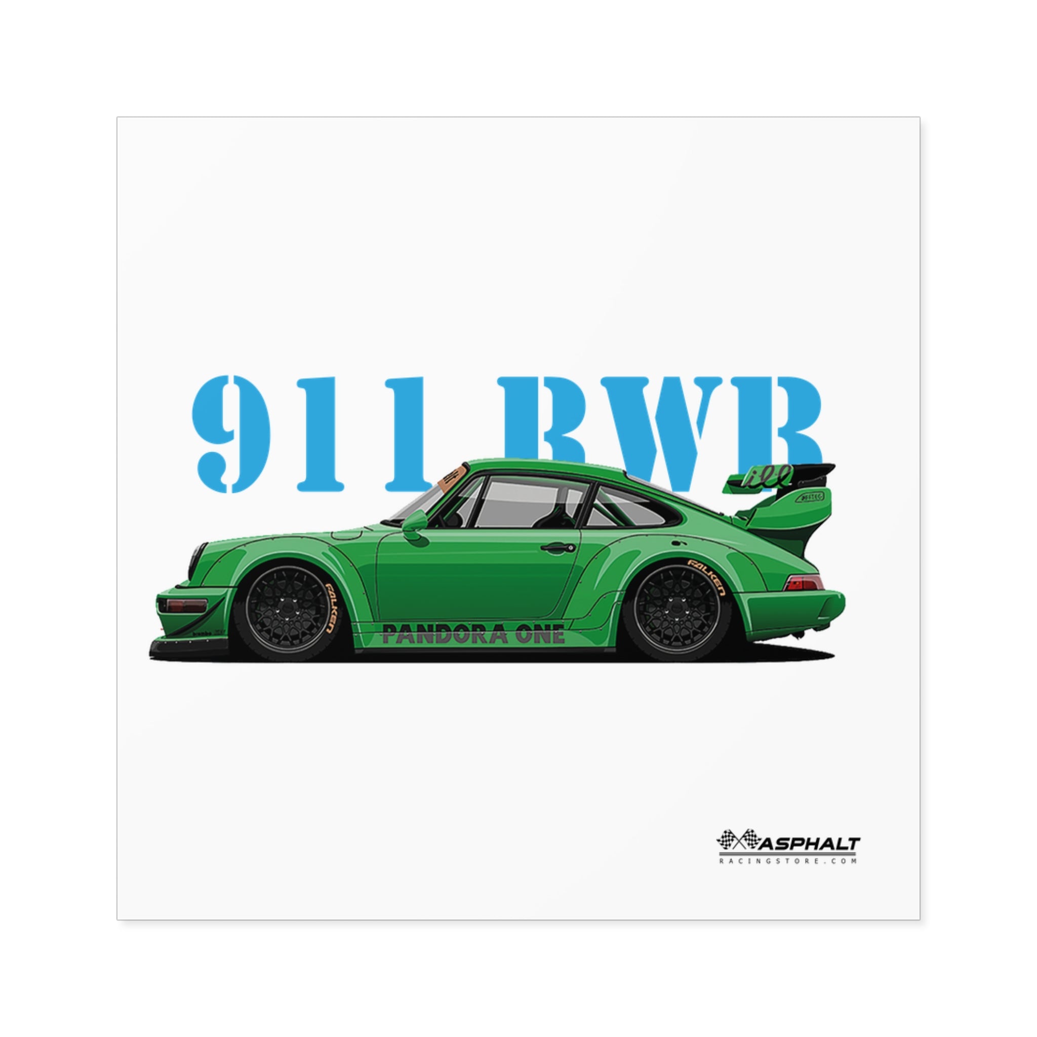 Porsche 911 - 04 Stickers