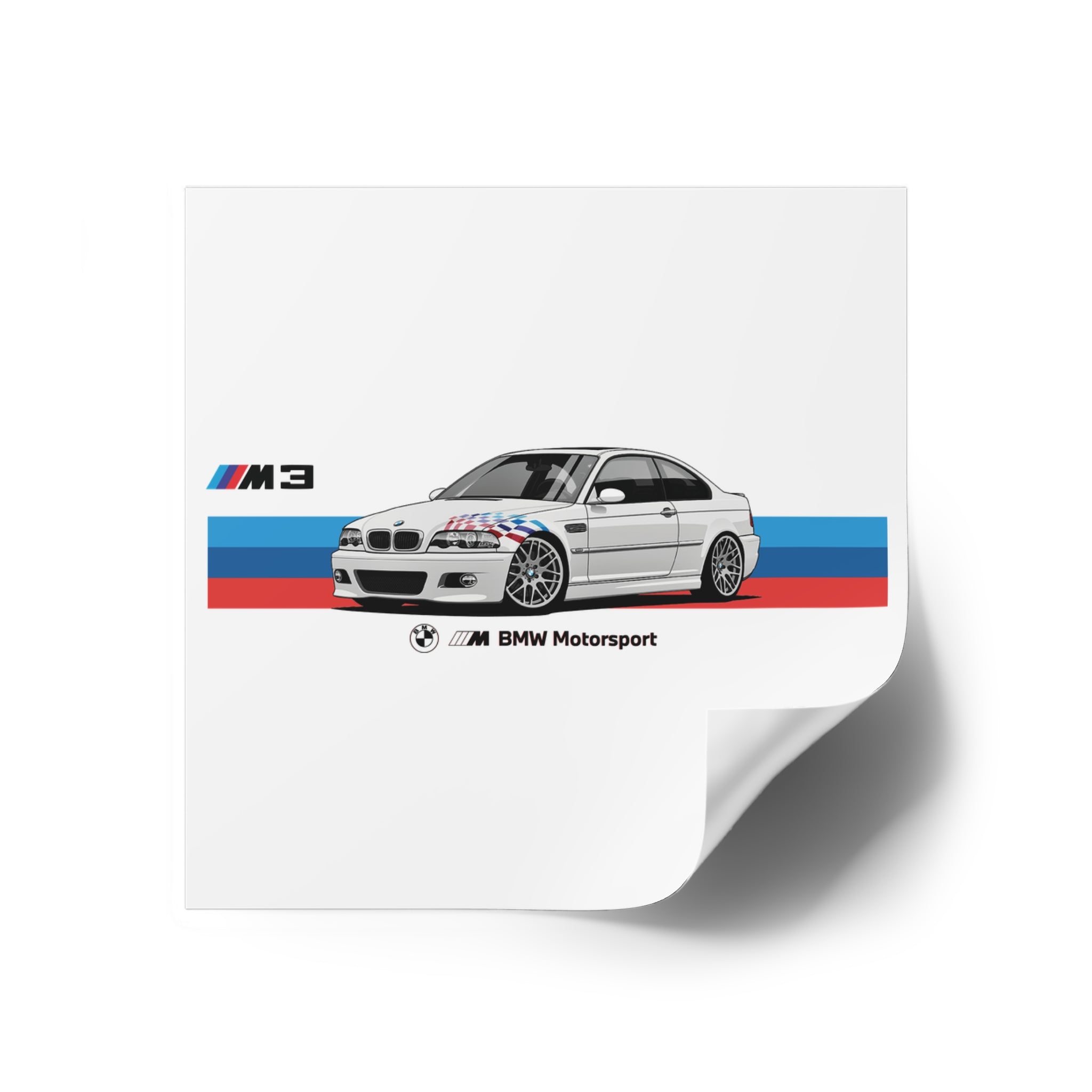 BMW E 46 - 01 Stickers