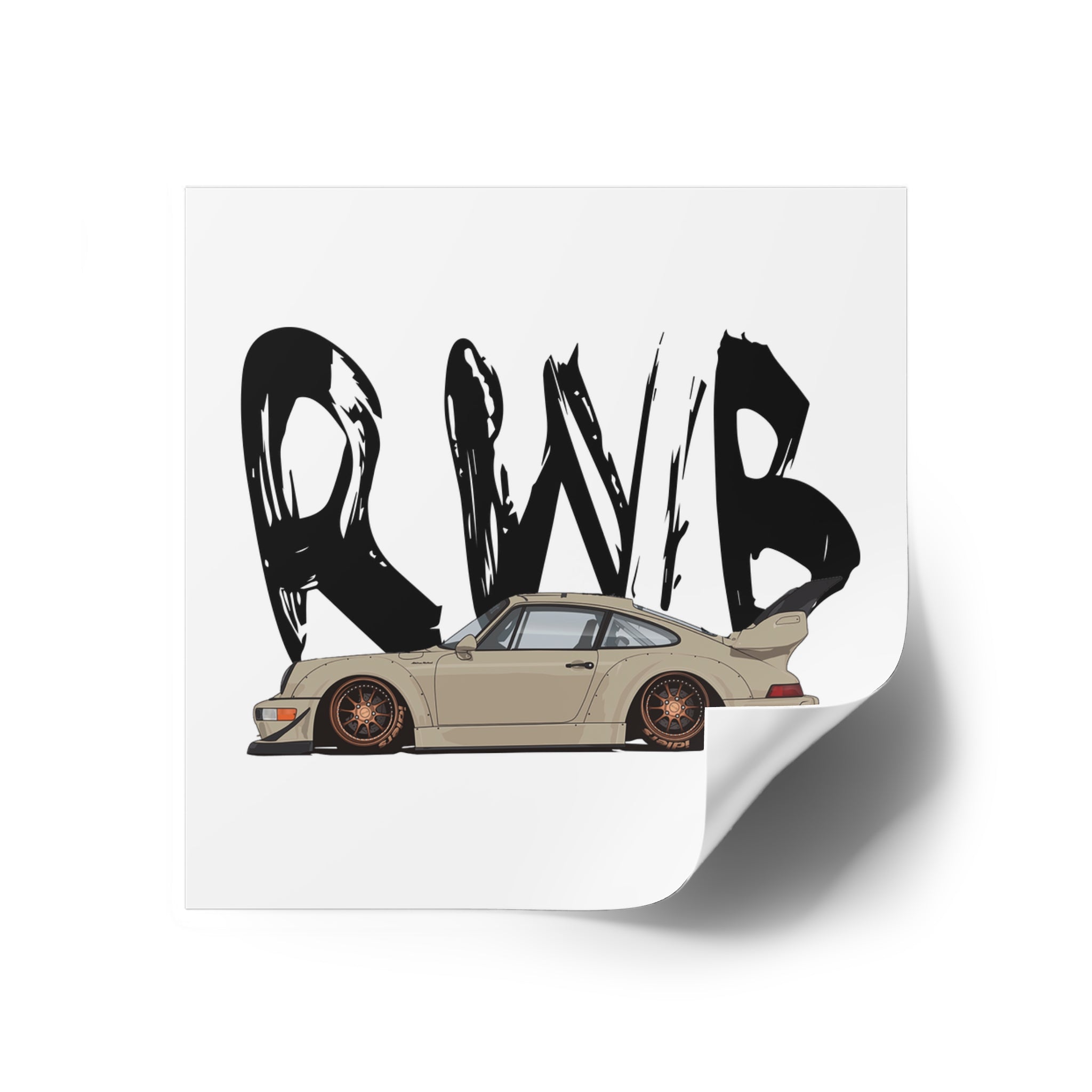 Porsche 911 RWB - 01 Stickers