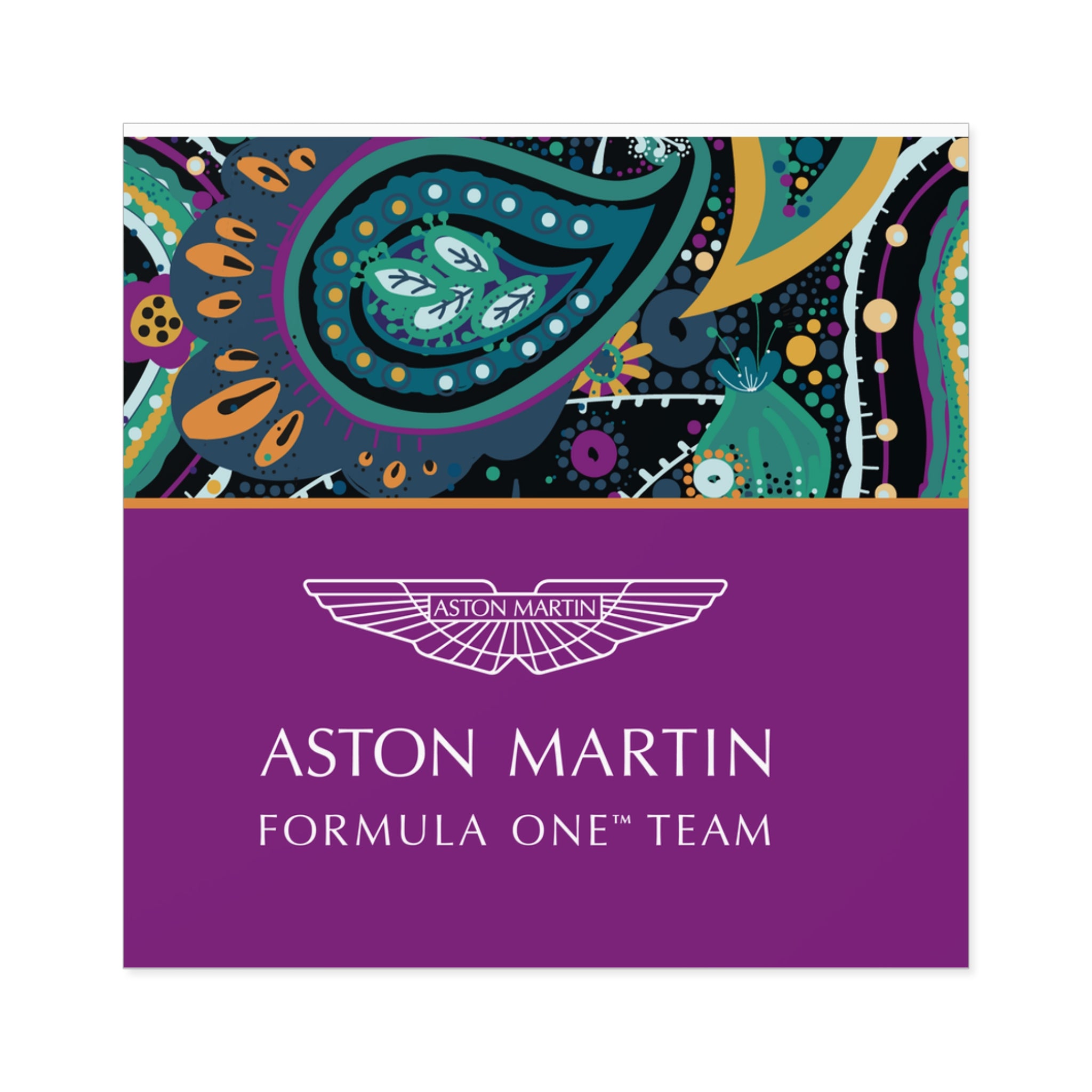 Aston Martin Square Stickers - 03ASTR02