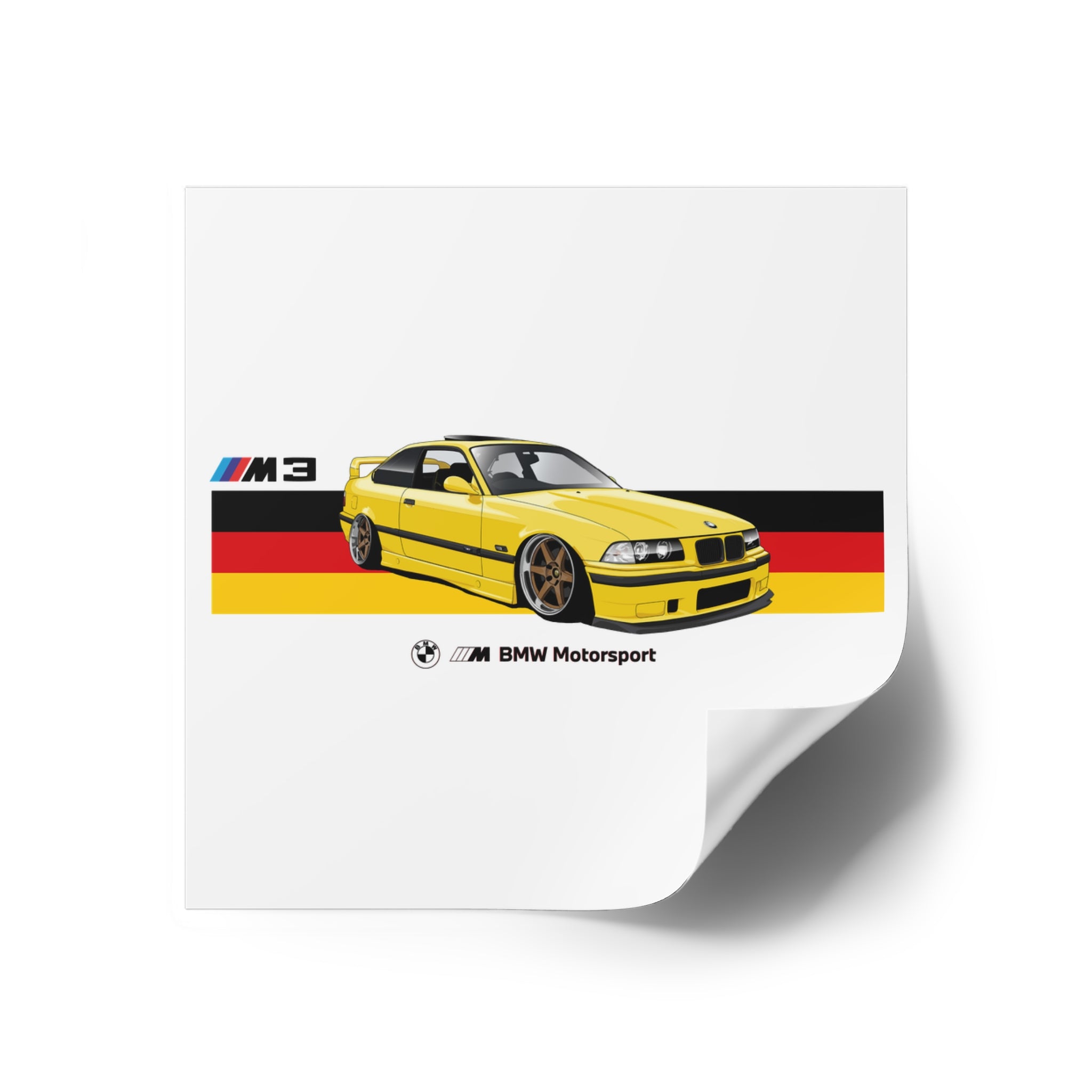 BMW E 36 - 02 Stickers