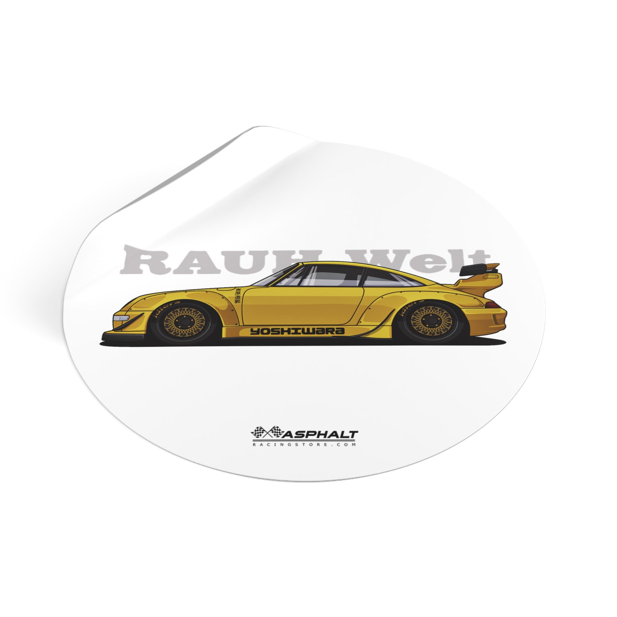 Porsche 911 RAUH - Welt - 05 R Stickers