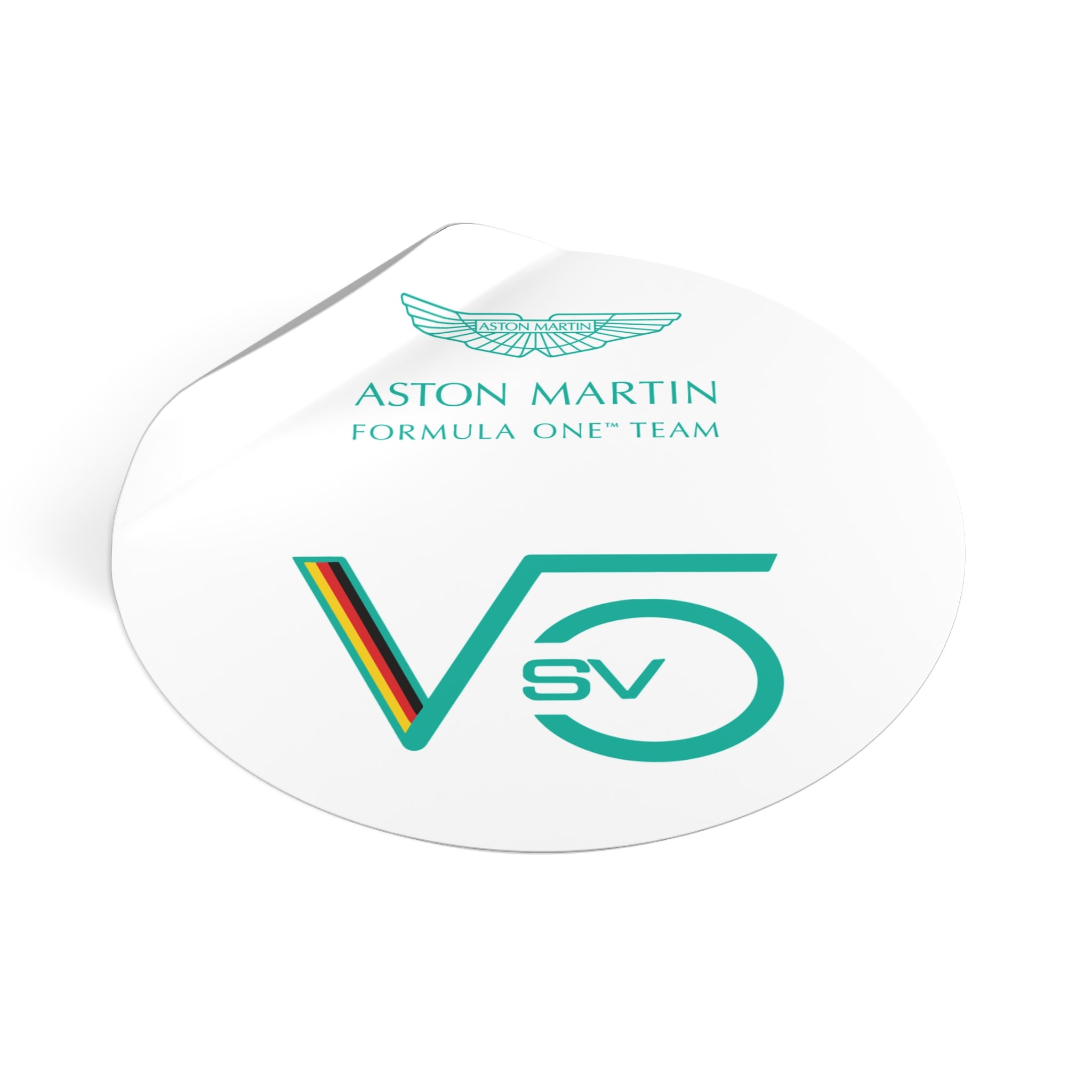 Aston Martin Round Stickers - 03ASTC03