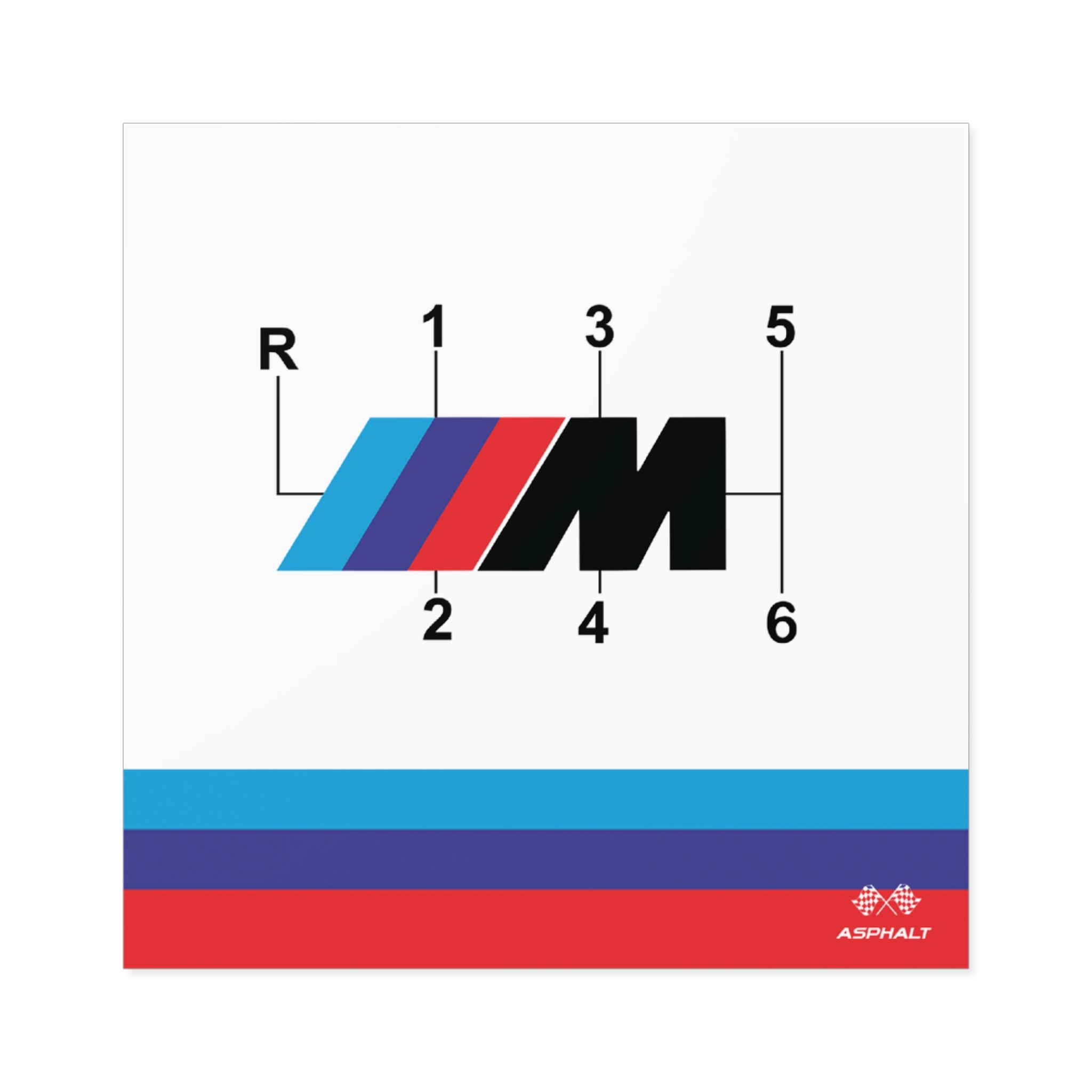 BMW Square Stickers - 01BSTR016