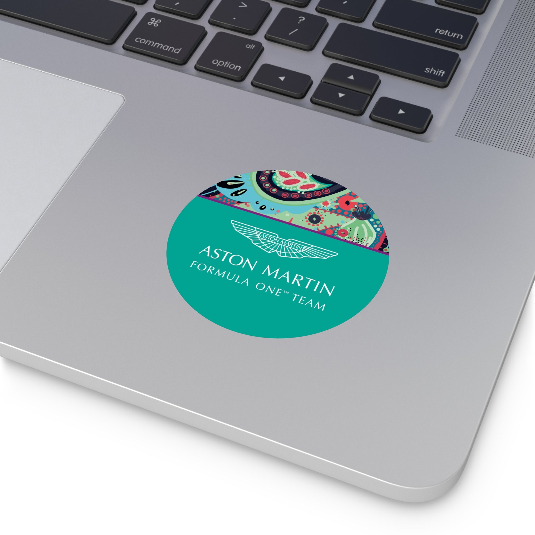 Aston Martin Round Stickers - 03ASTC01