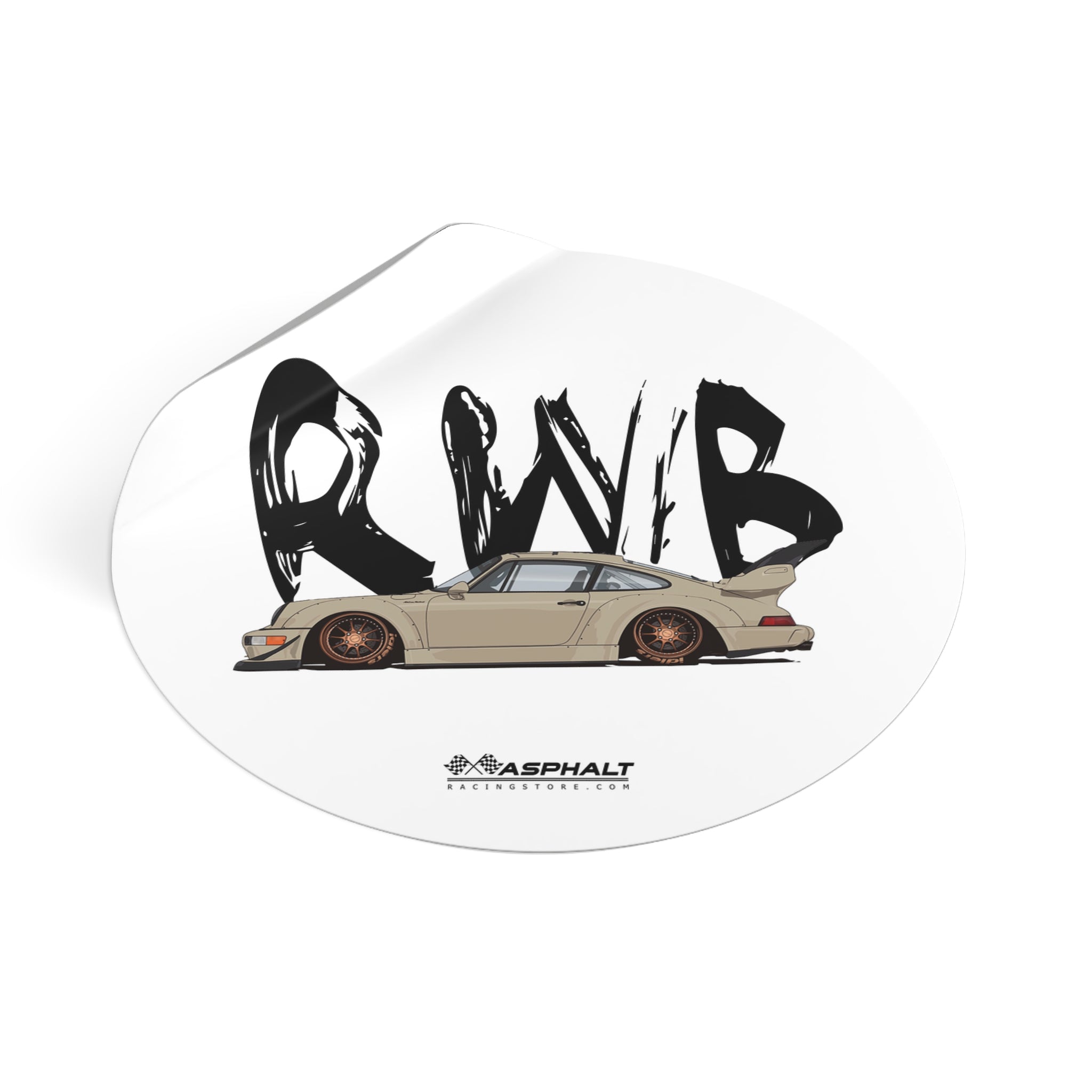 Porsche 911 RWB - 01 R Stickers