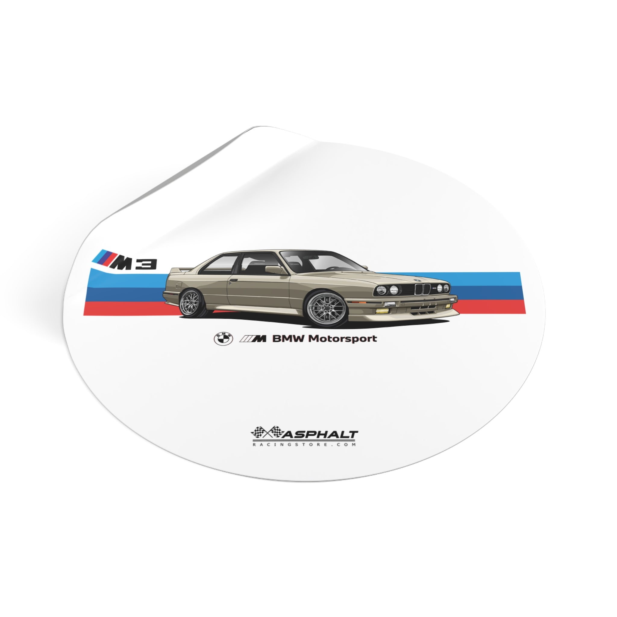 BMW E 30 - 07 R Stickers