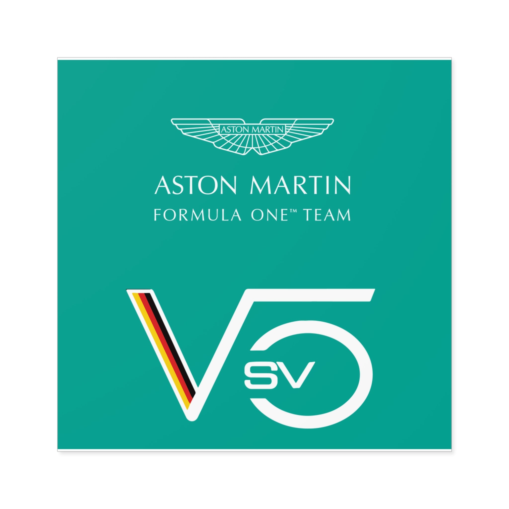 Aston Martin Square Stickers - 03ASTR05