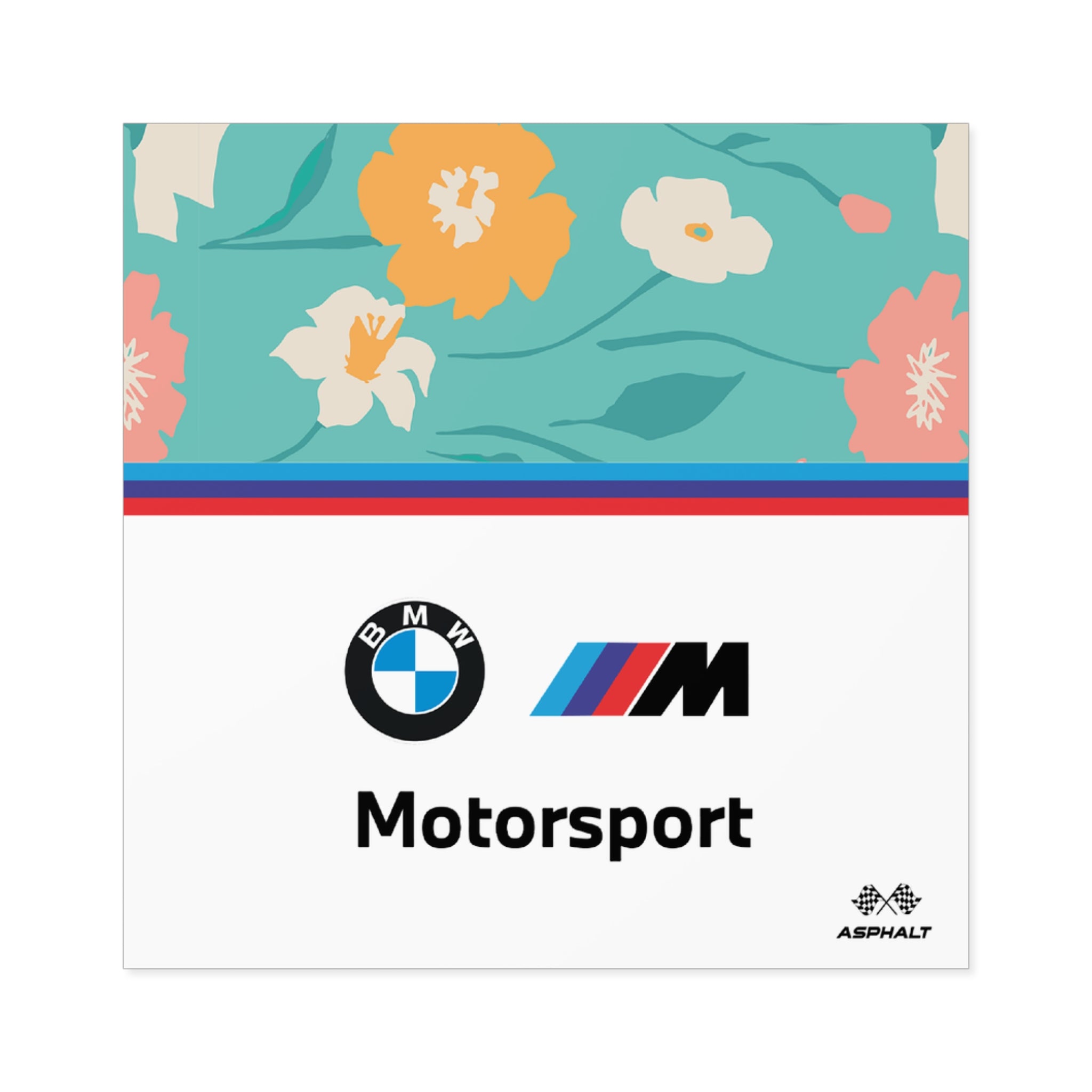 BMW Square Stickers - 01BSTR04