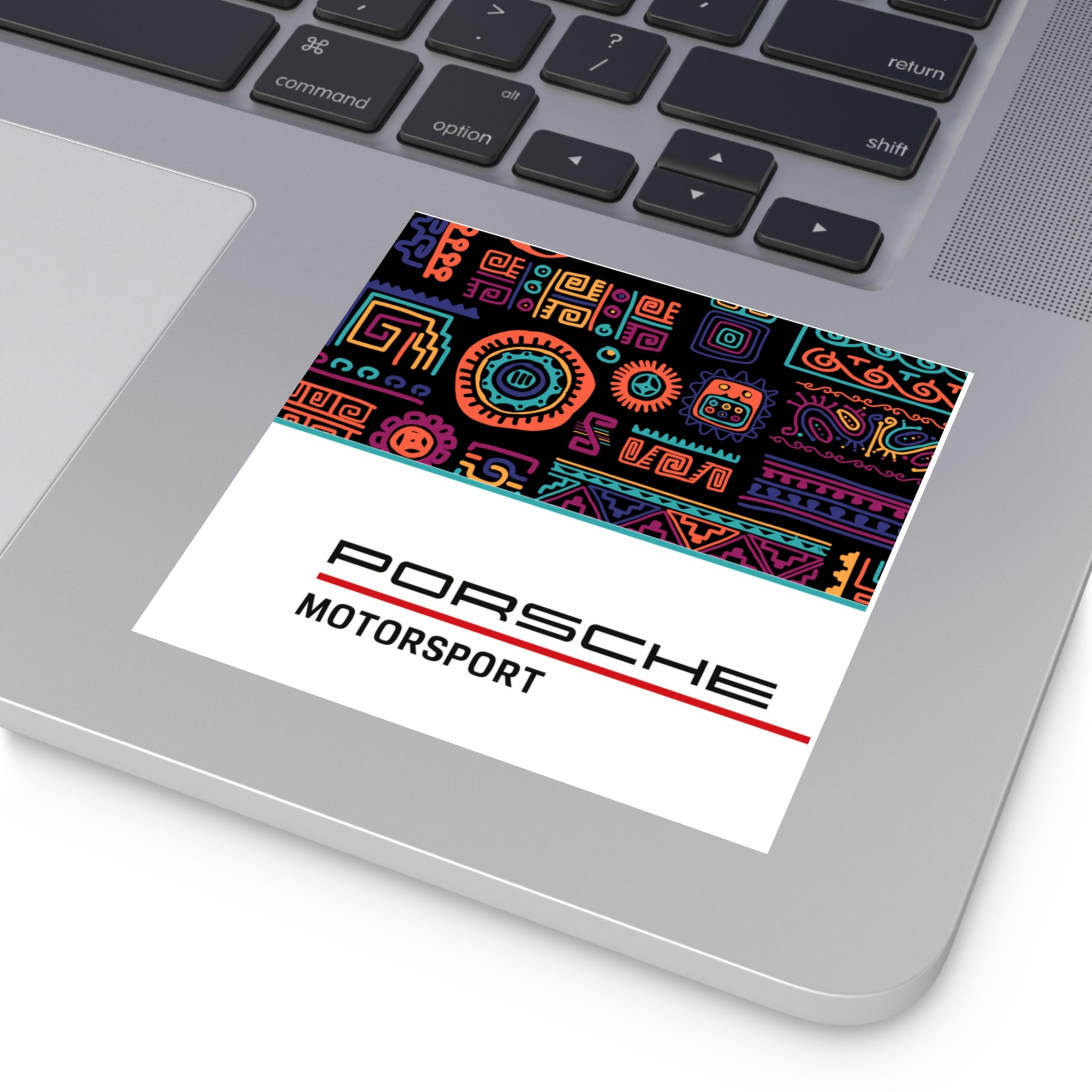 Porsche Square Stickers - 01PSTR01