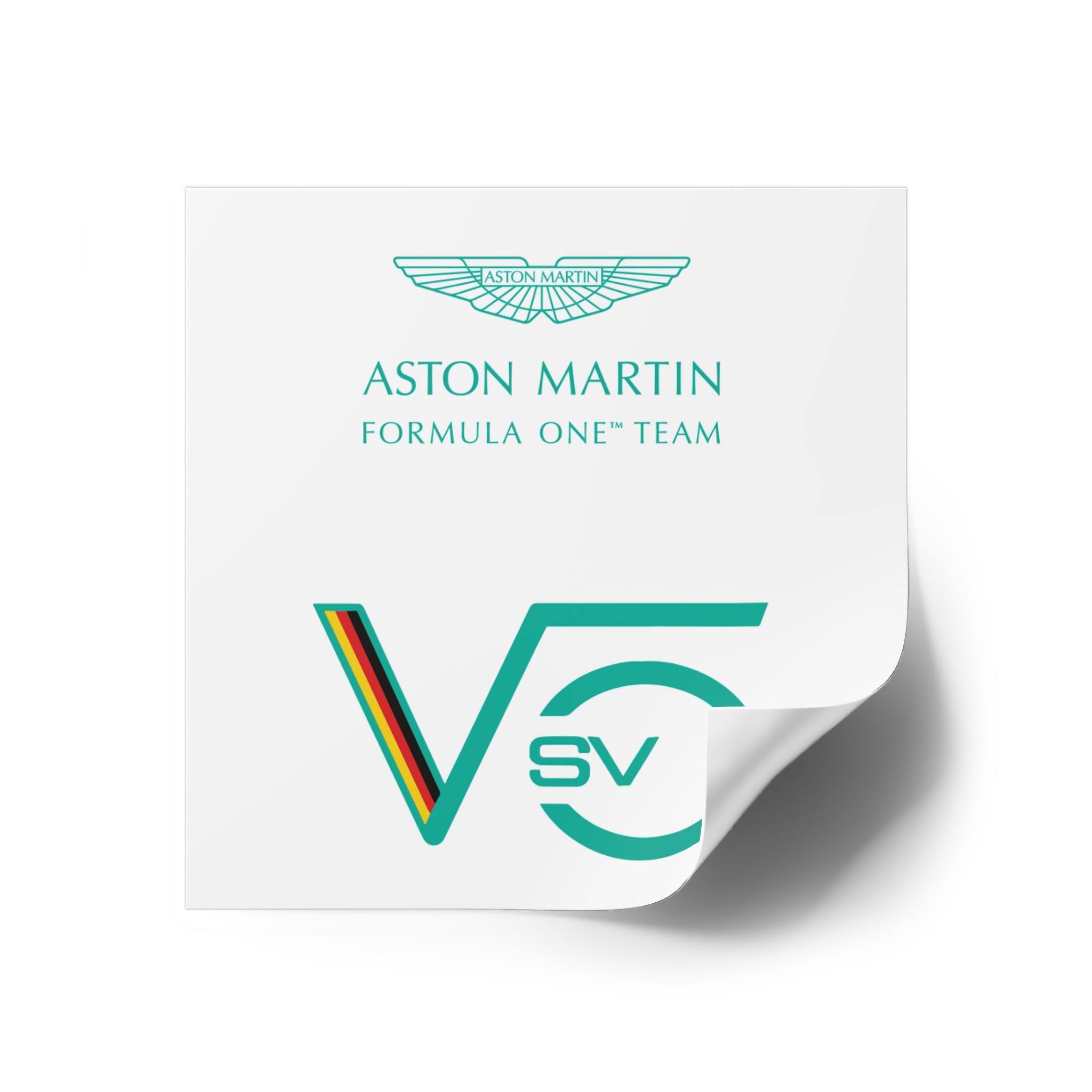 Aston Martin Square Stickers - 03ASTR03